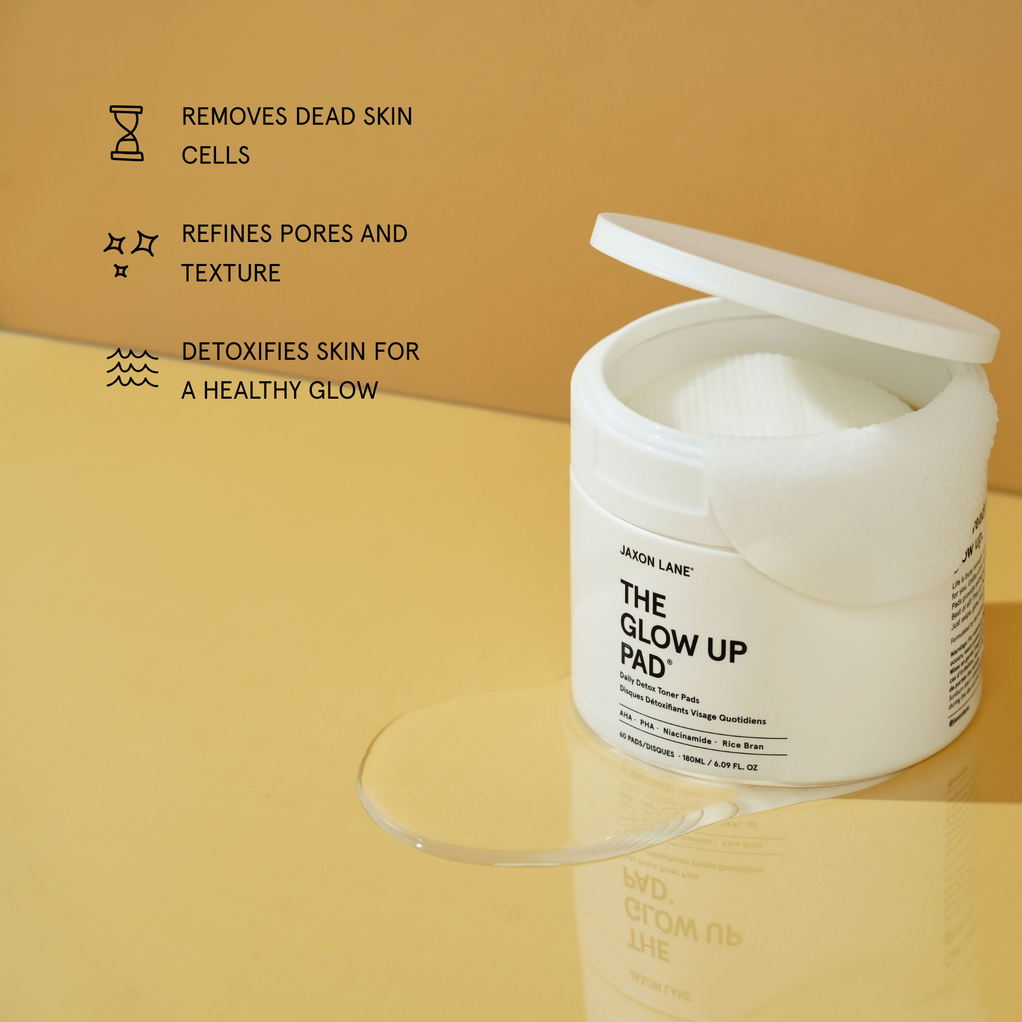 Glow Up Pad - Daily Detox Toner Pad (60 Pads)