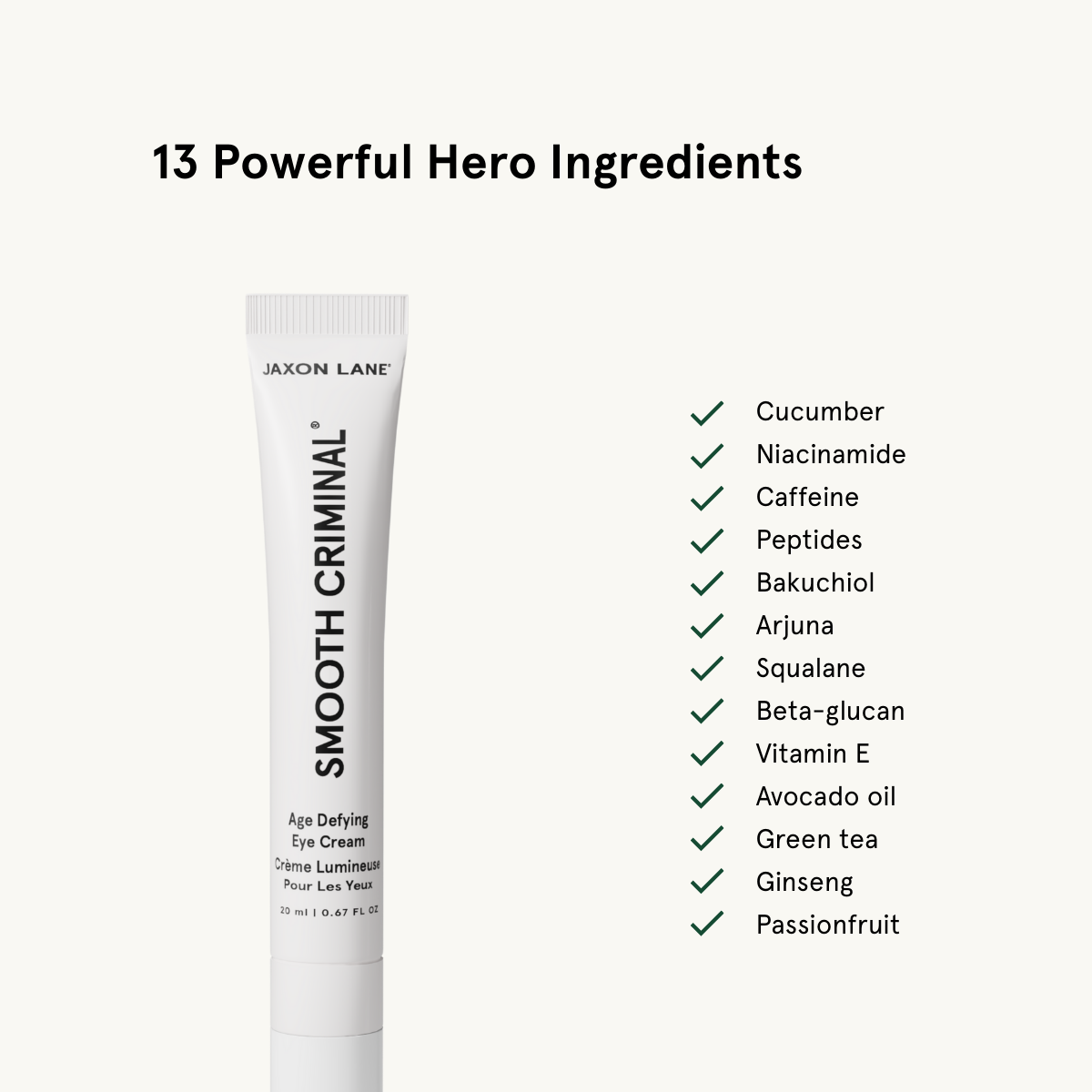 Smooth Criminal - Age Defying Eye Cream