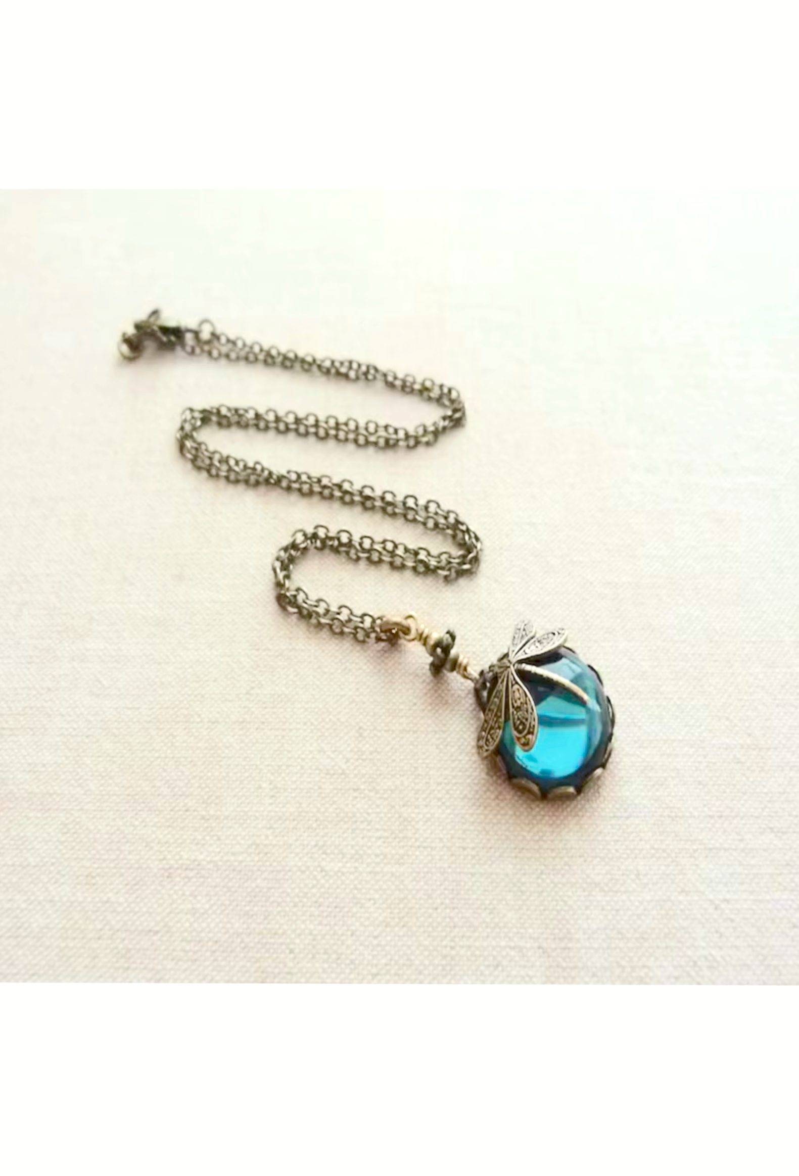 The Vintage Dragonfly Necklace