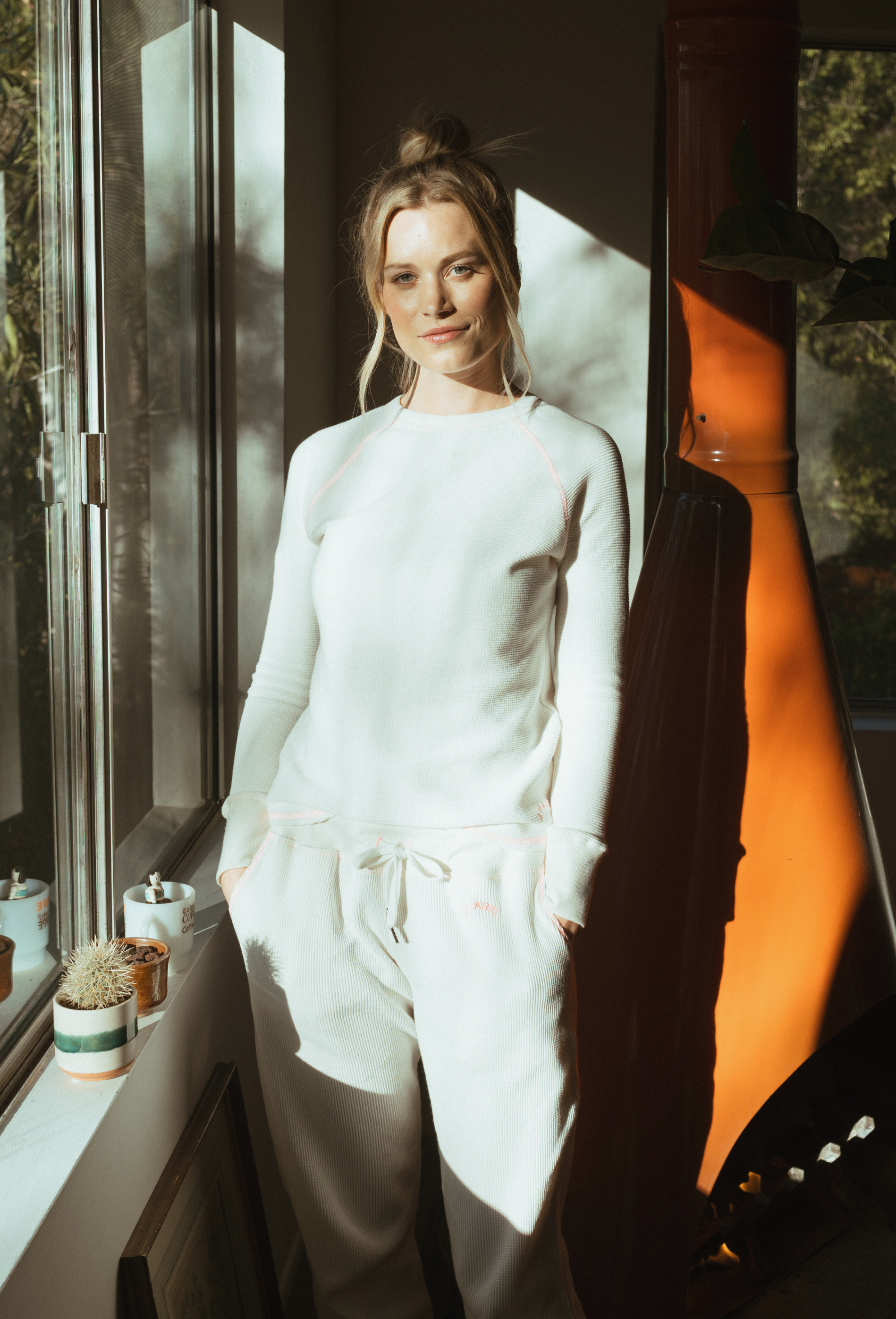The Chalet Thermal Top - Sand Pink