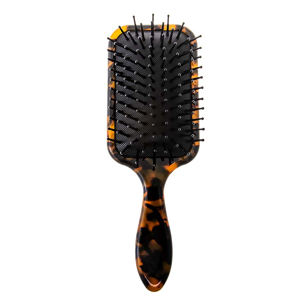 Dark Tortoise Colored Hair Brush - Adina's Jewels