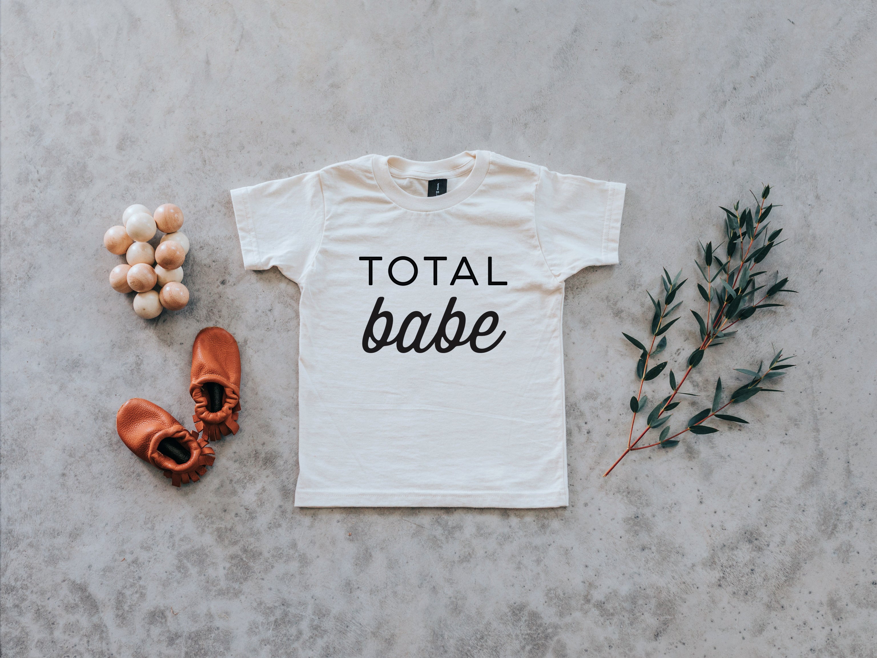 Total Babe Organic Baby Tee