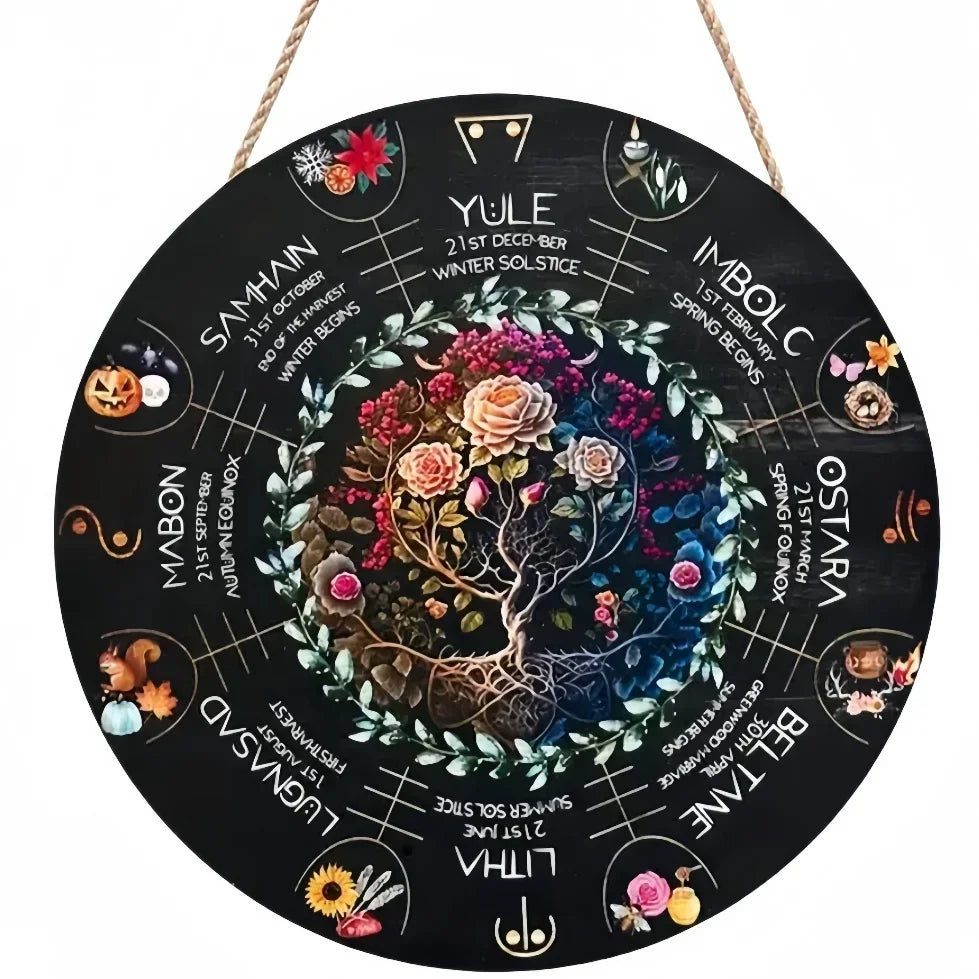 Wheel of The Year Pagan Calendar