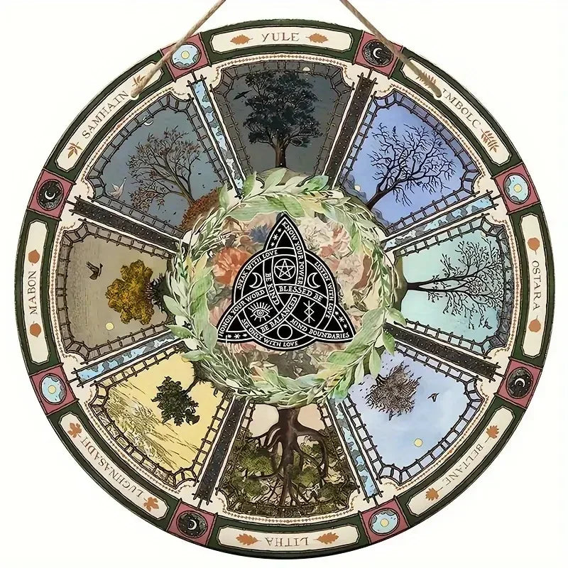 Wheel of The Year Pagan Calendar