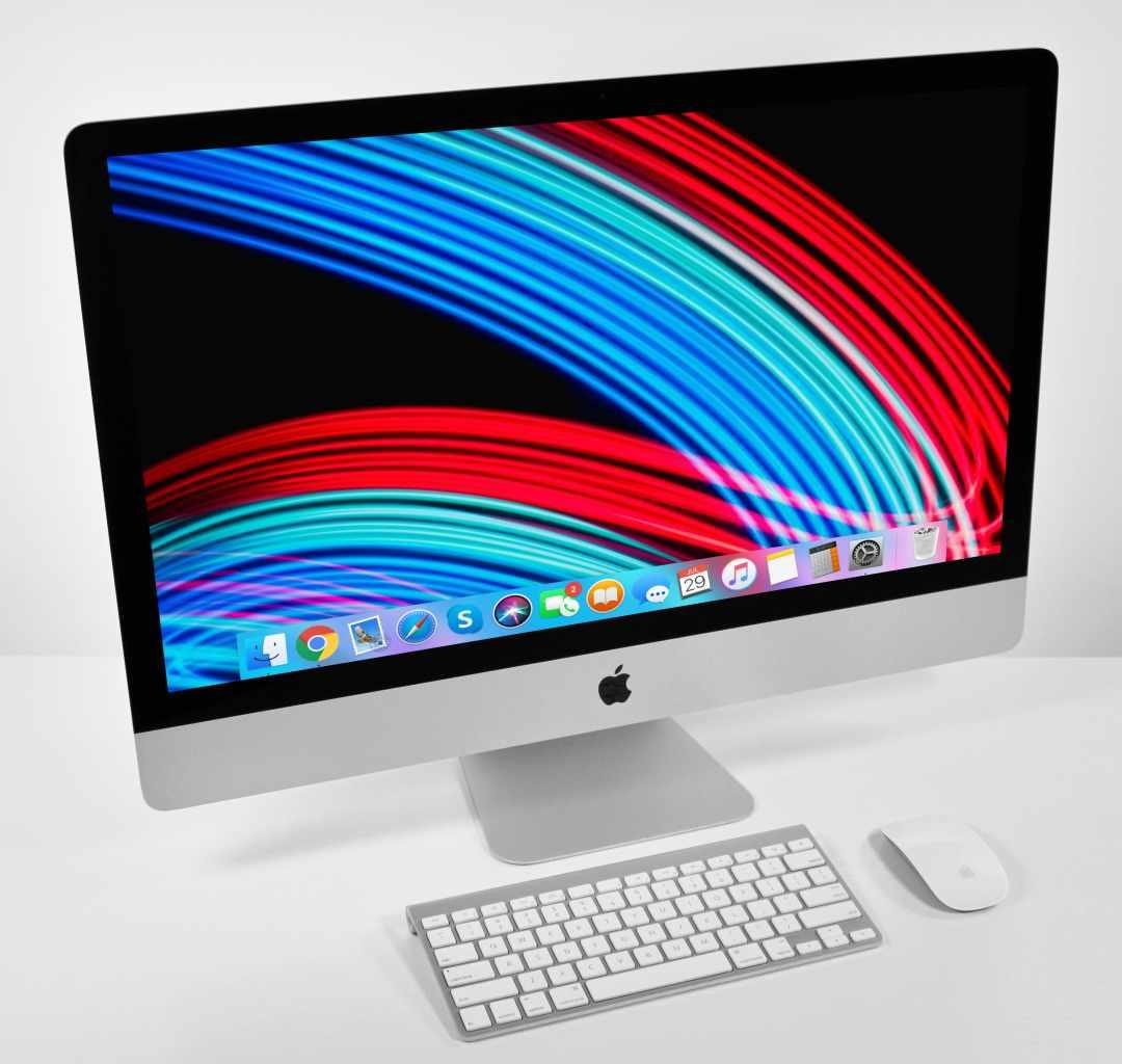 Apple iMac (27-inch 2019) 3.1 GHz i5 8GB-128GB 500GB-8TB Drive (Silver) Radeon Pro 575X