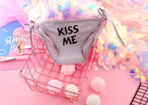 Set of 6: Women’s Printed Lingerie Underwear