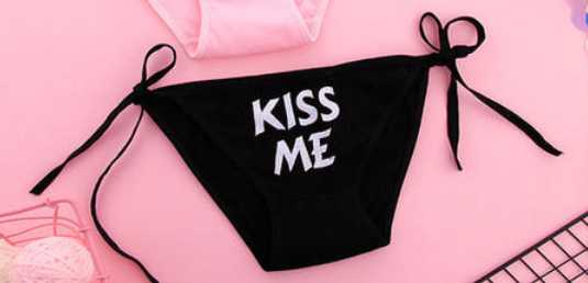 Set of 6: Women’s Printed Lingerie Underwear