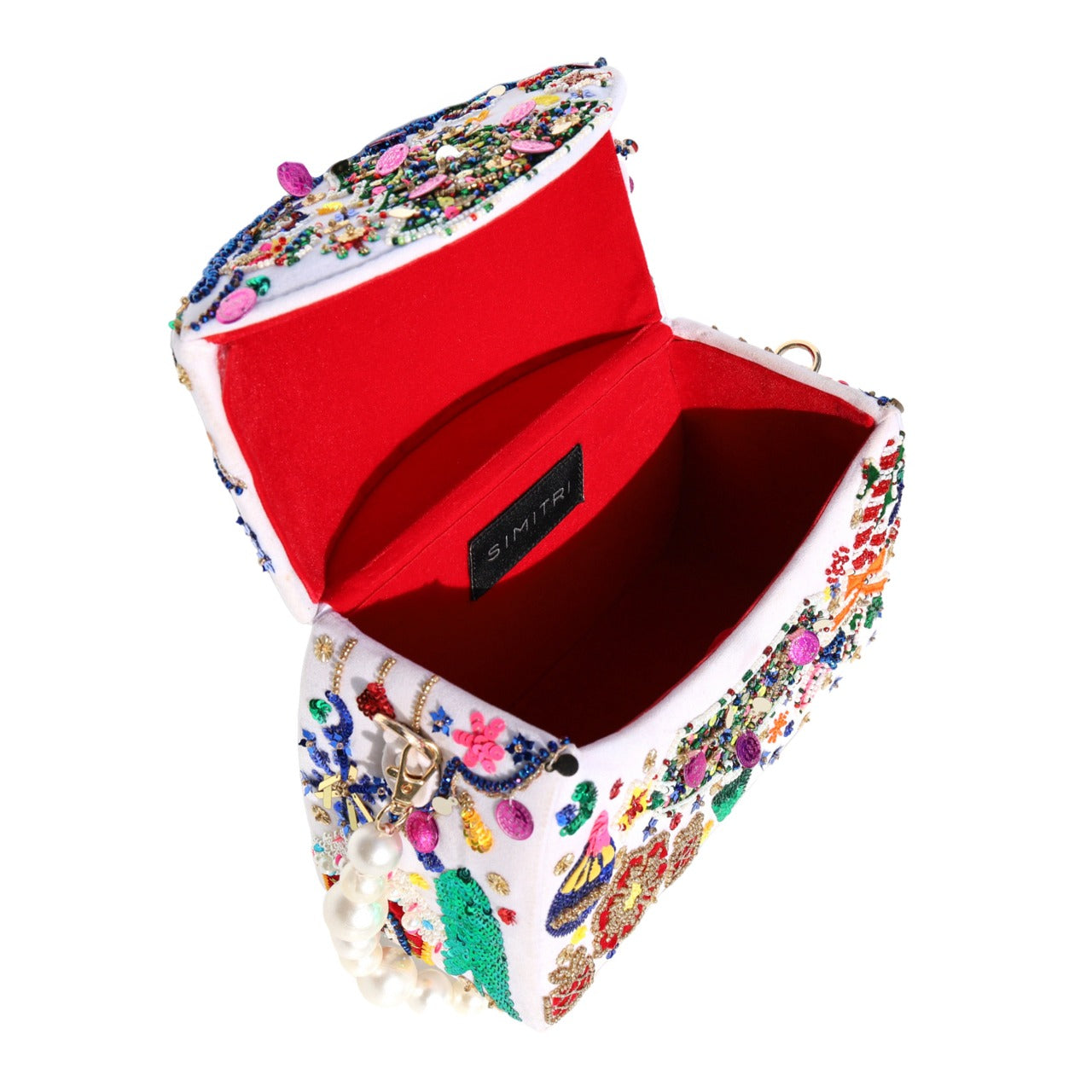 Ugly Christmas Half Moon Bag