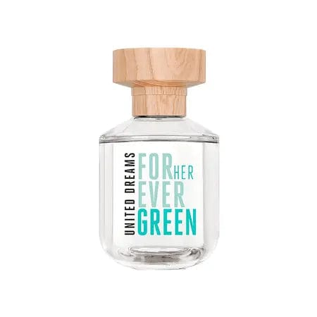 United Dreams Forever Green For Her By Benetton For Women 2.7 oz EDT Spray