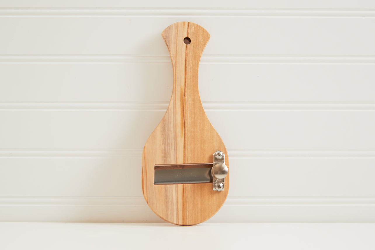 Italian Olivewood Truffle Slicer by Verve Culture