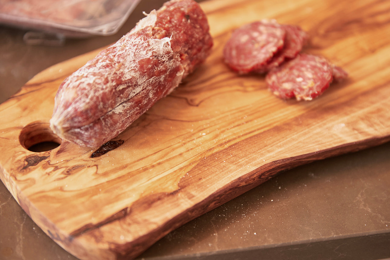 Italian Olivewood Charcuterie Board - with Hole by Verve Culture