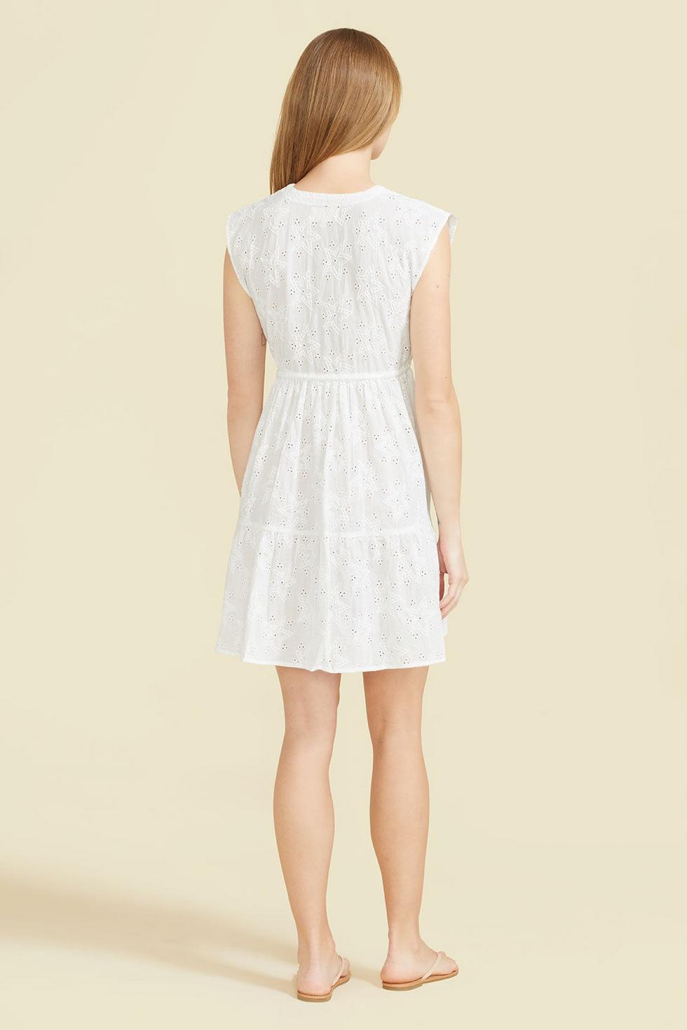 Ravello Dress - Starry White