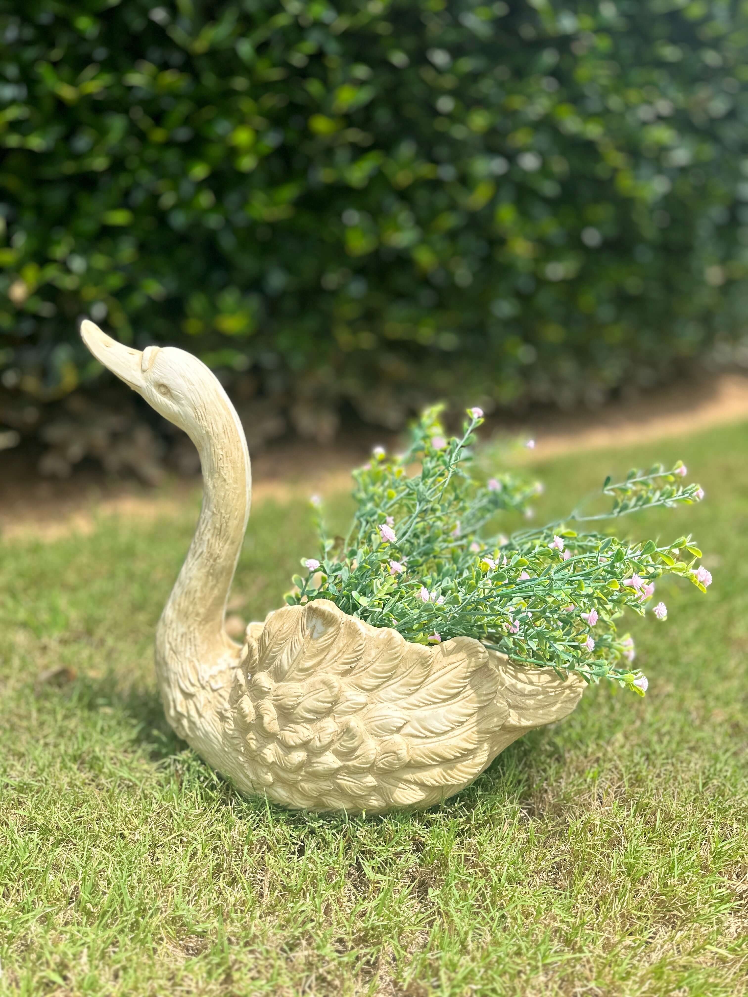 Cottagecore Vintage Goose Planter