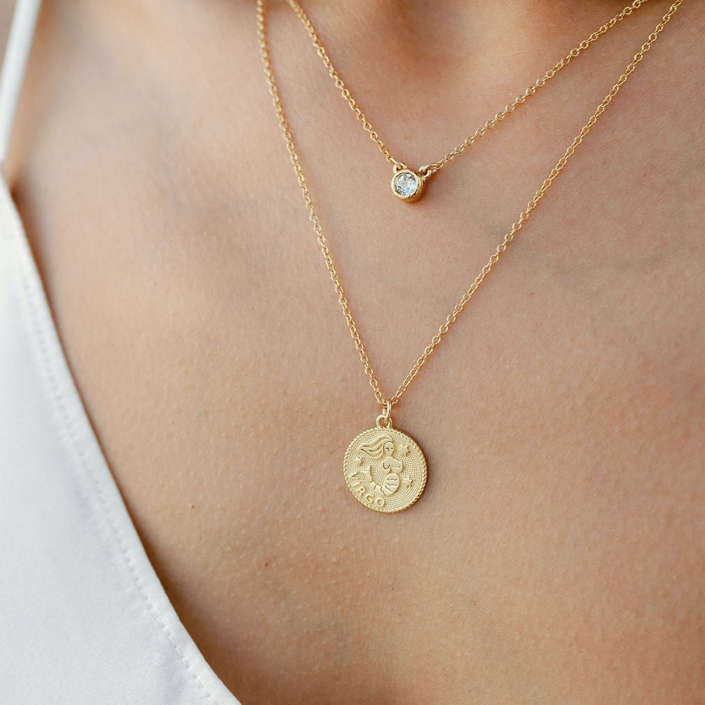Virgo Zodiac Necklace