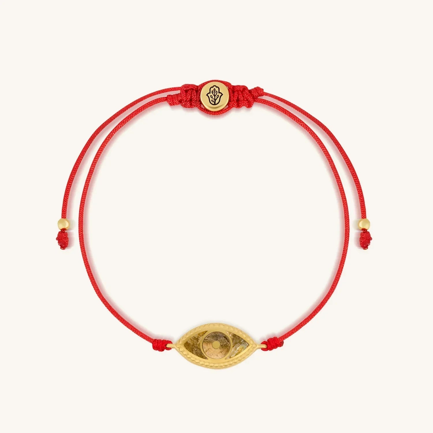 Spirit’s Innovation Evil Eye Peridot Red String Bracelet