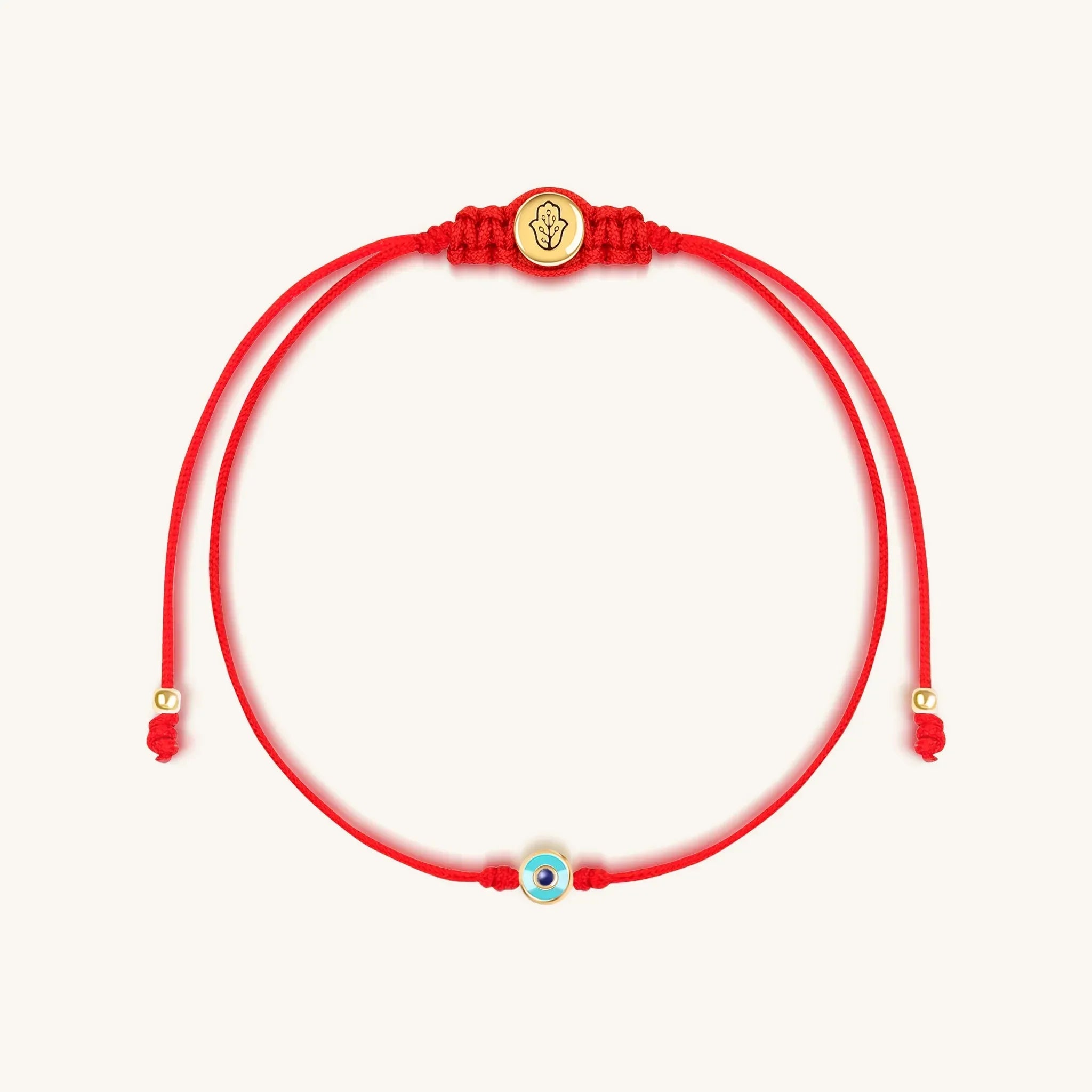 Soothing Shield - Evil Eye Red String Bracelet