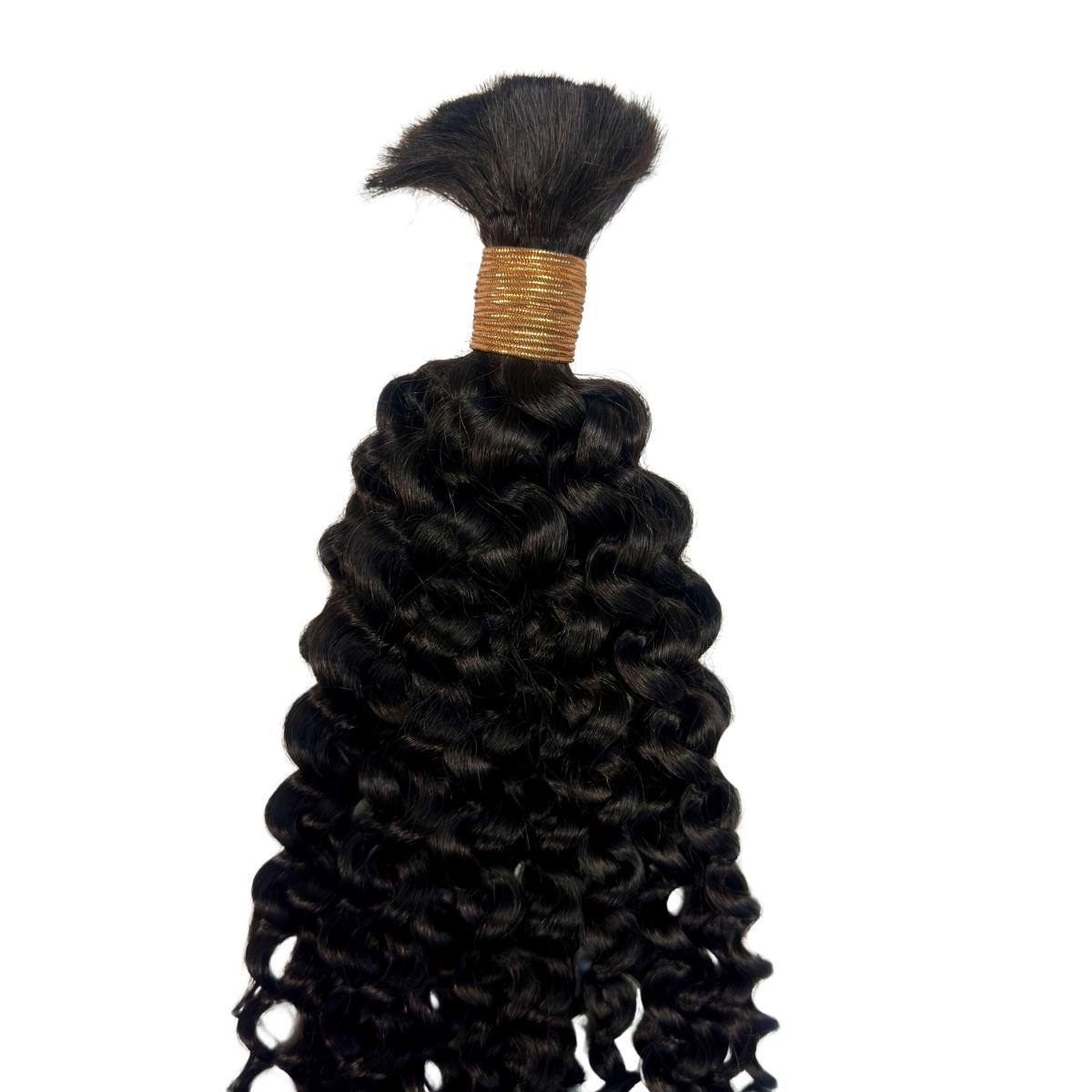 Water Wave Bulk 100% Human Braiding Hair