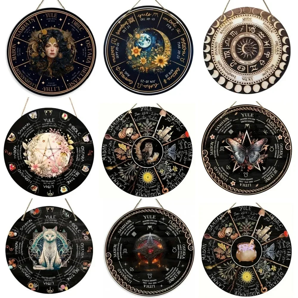Wheel of The Year Pagan Calendar