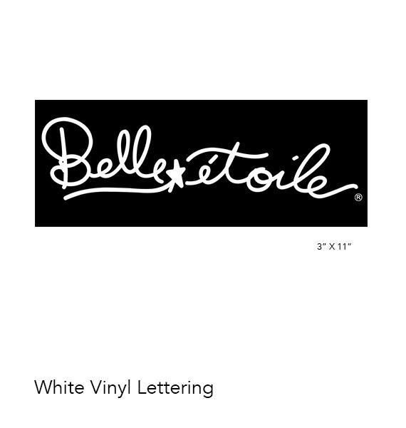 Wall & Showcase Lettering