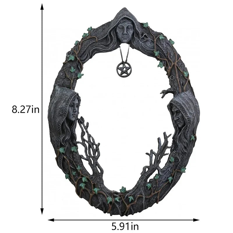 Triple Goddess Mirror