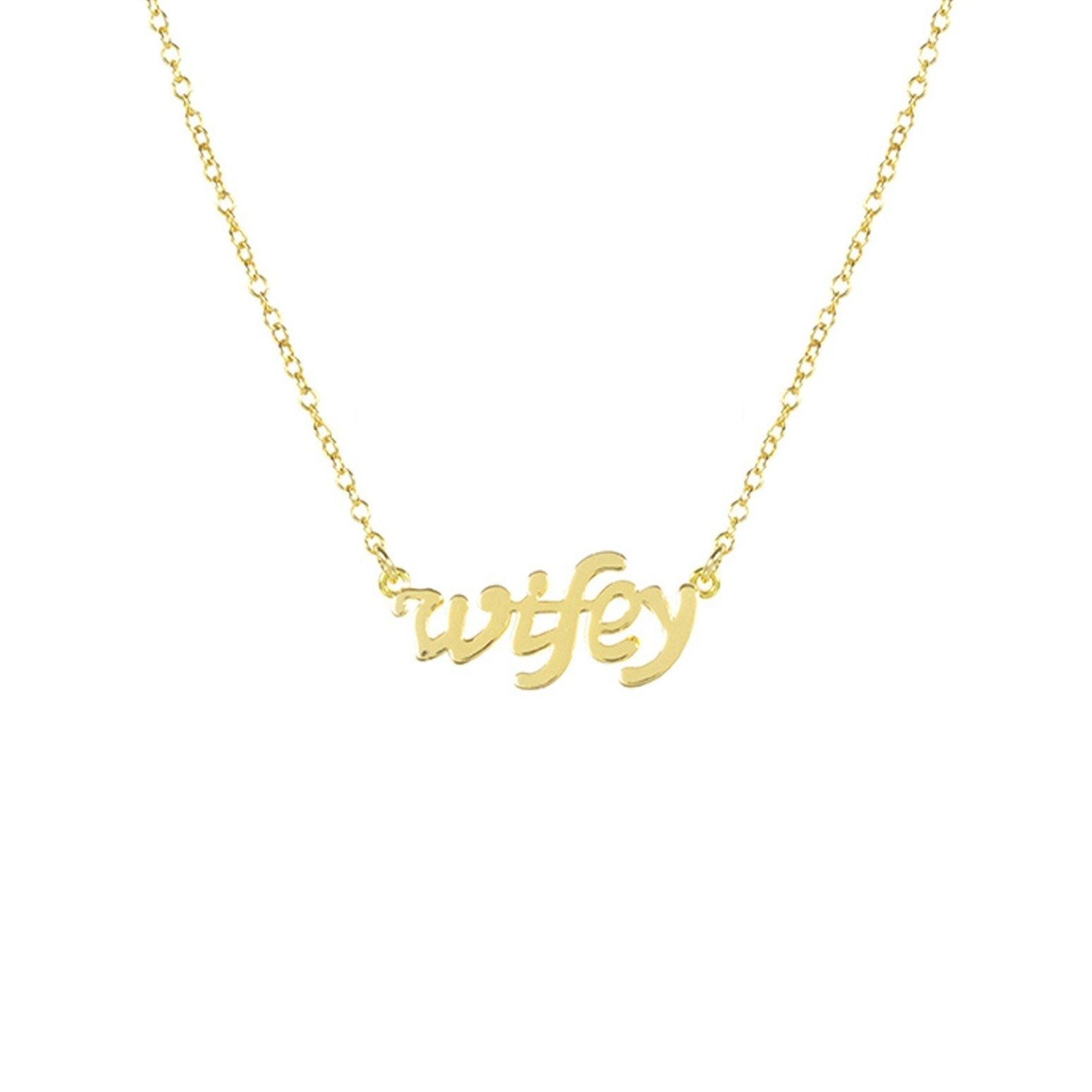 Wifey Necklace
