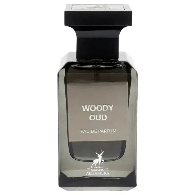 Woody Oud By Maison Alhambra For Men 2.7oz EDP Spray