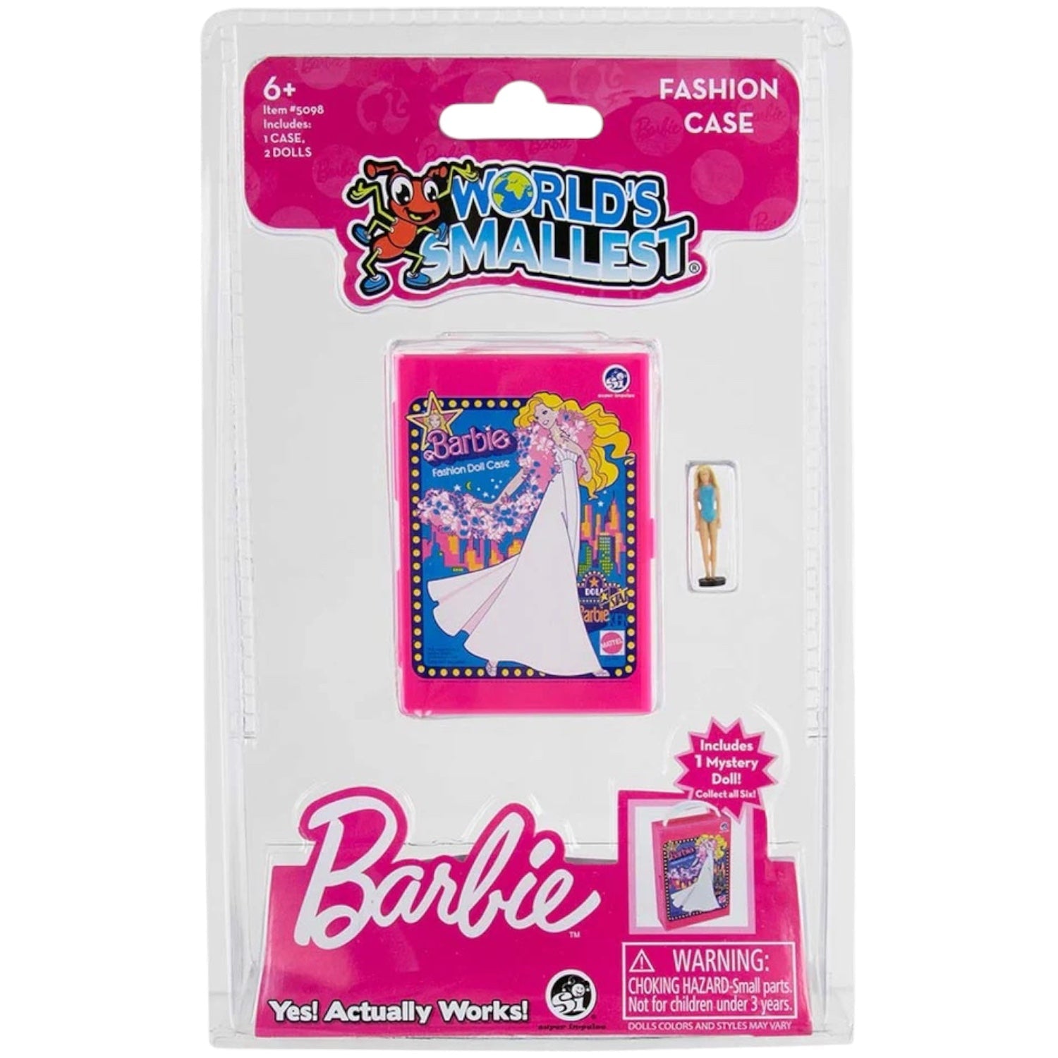 World's Smallest Barbie® in Fashion Doll Case
