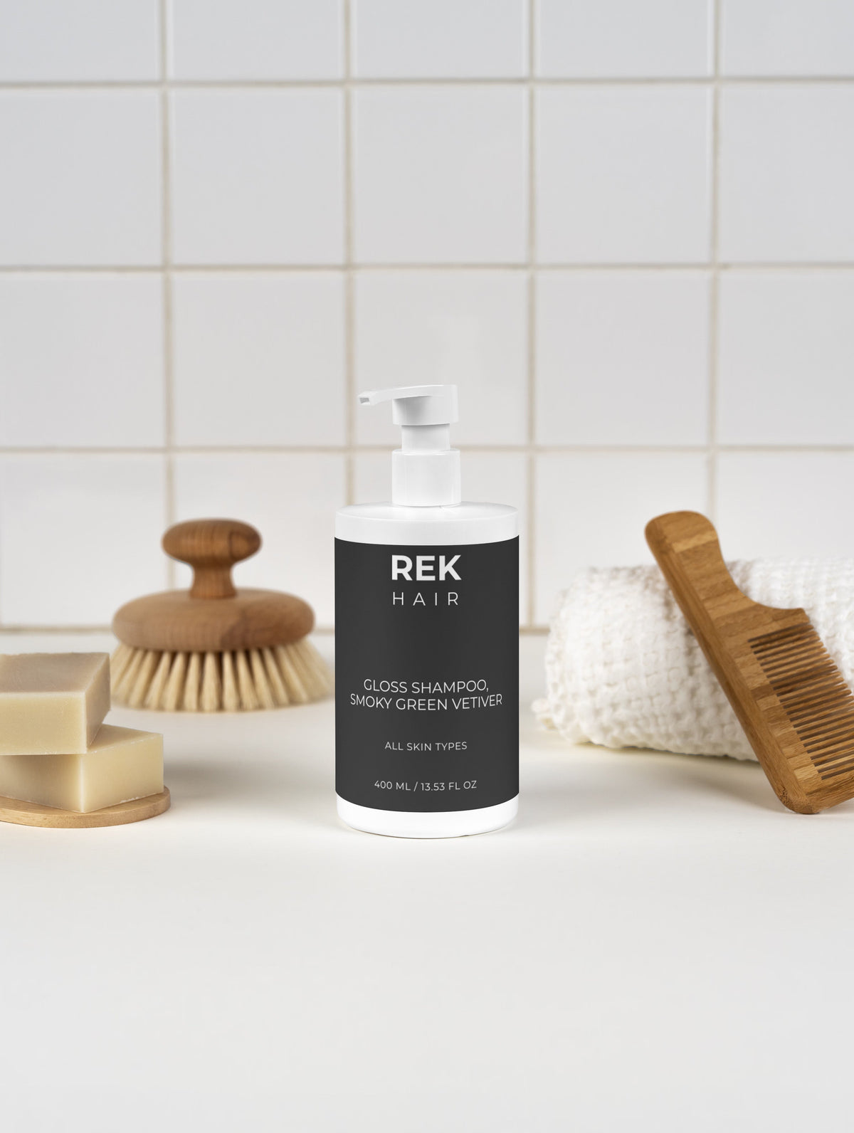 Gloss Shampoo, Smoky Green Vetiver