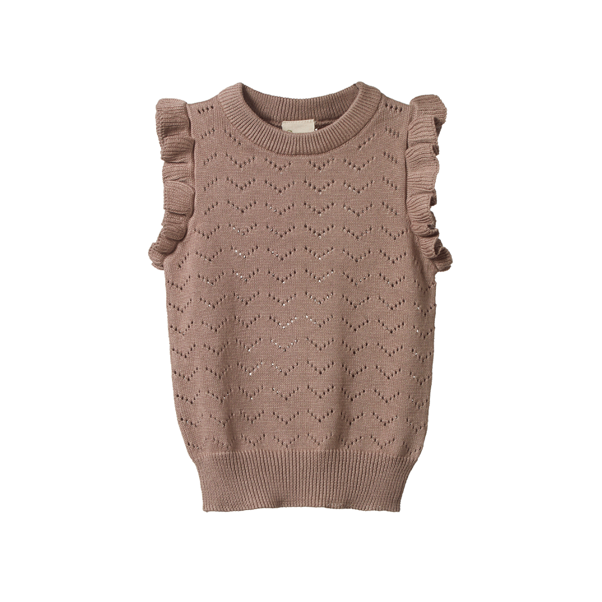 Mathilde Vest - Sparrow Pointelle