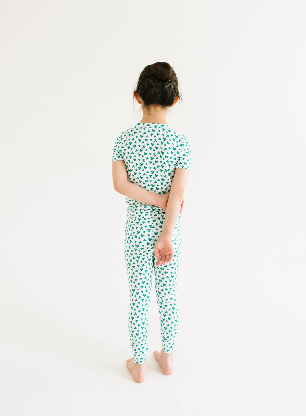 Short Sleeve Bamboo PJ - Shamrock