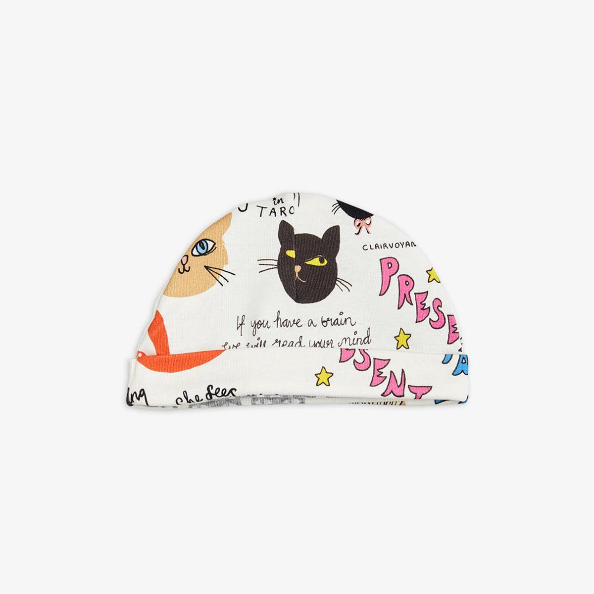 Clairvoyant Cats Aop Baby Beanie - Multi