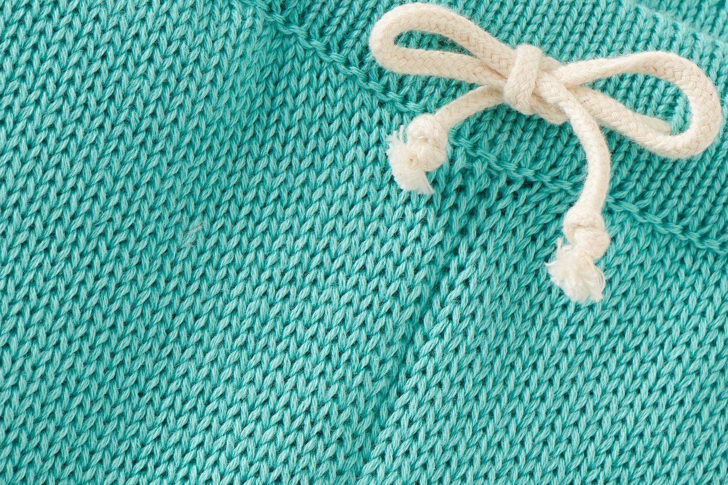 Organic Cotton Nordic Knit Shorts - Copper Green