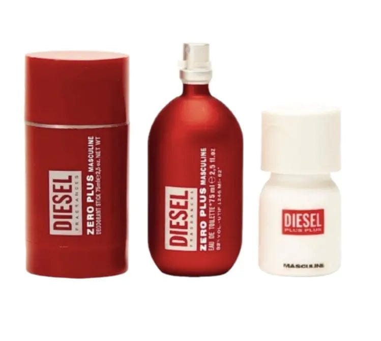Zero Plus Feminine Travel Edition By Diesel For Women (3pc Gif Set)