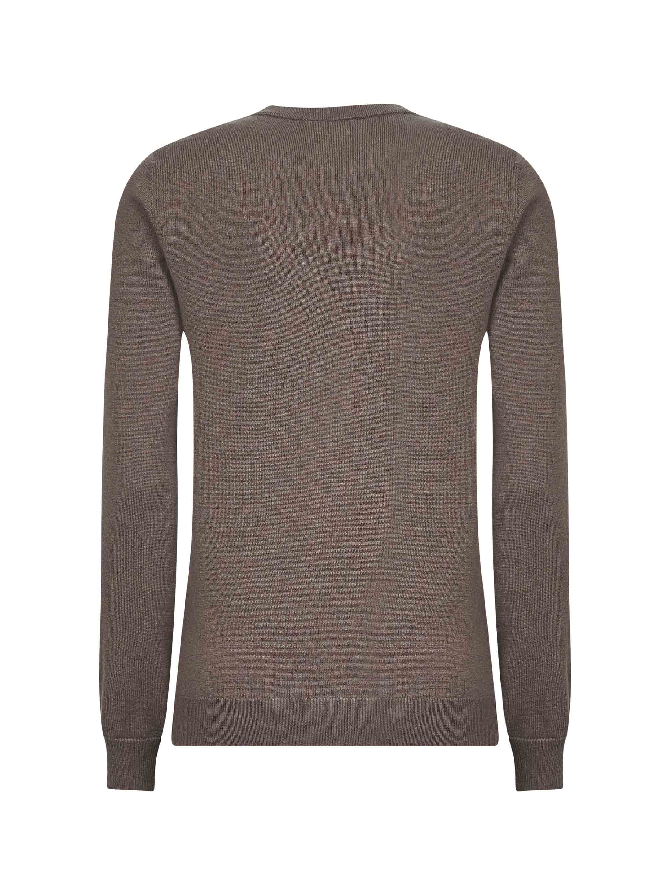 Brunello Cucinelli Women Dove Grey Cashmere Sweater With Monili