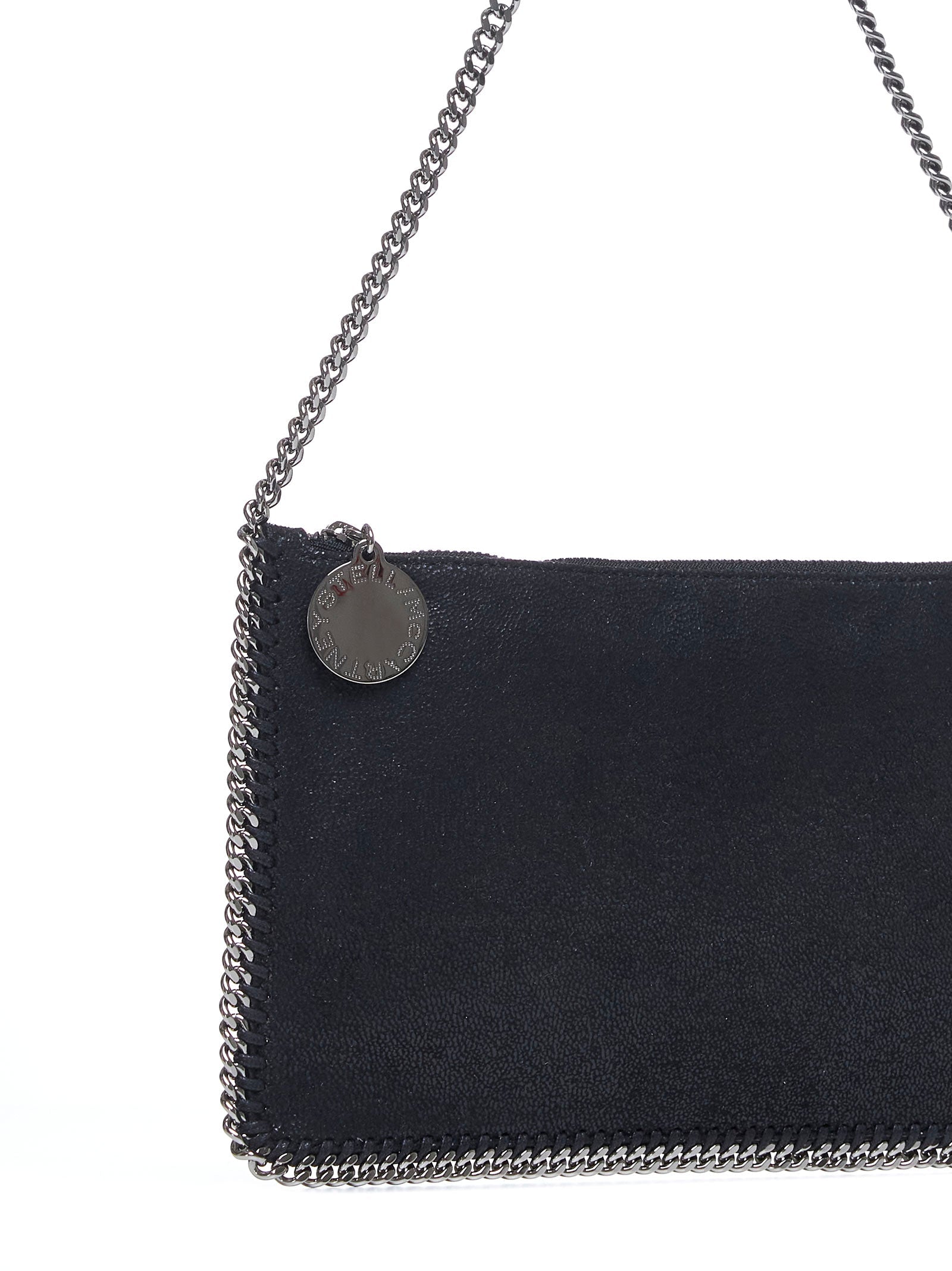 Stella Mccartney Women Falabella Shaggy Deer Pouch Bag By Stella Mccartney