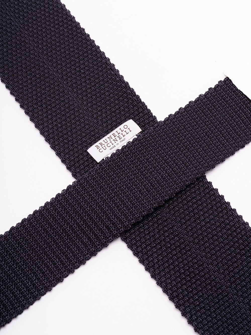 Brunello Cucinelli Men Silk Knit Tie