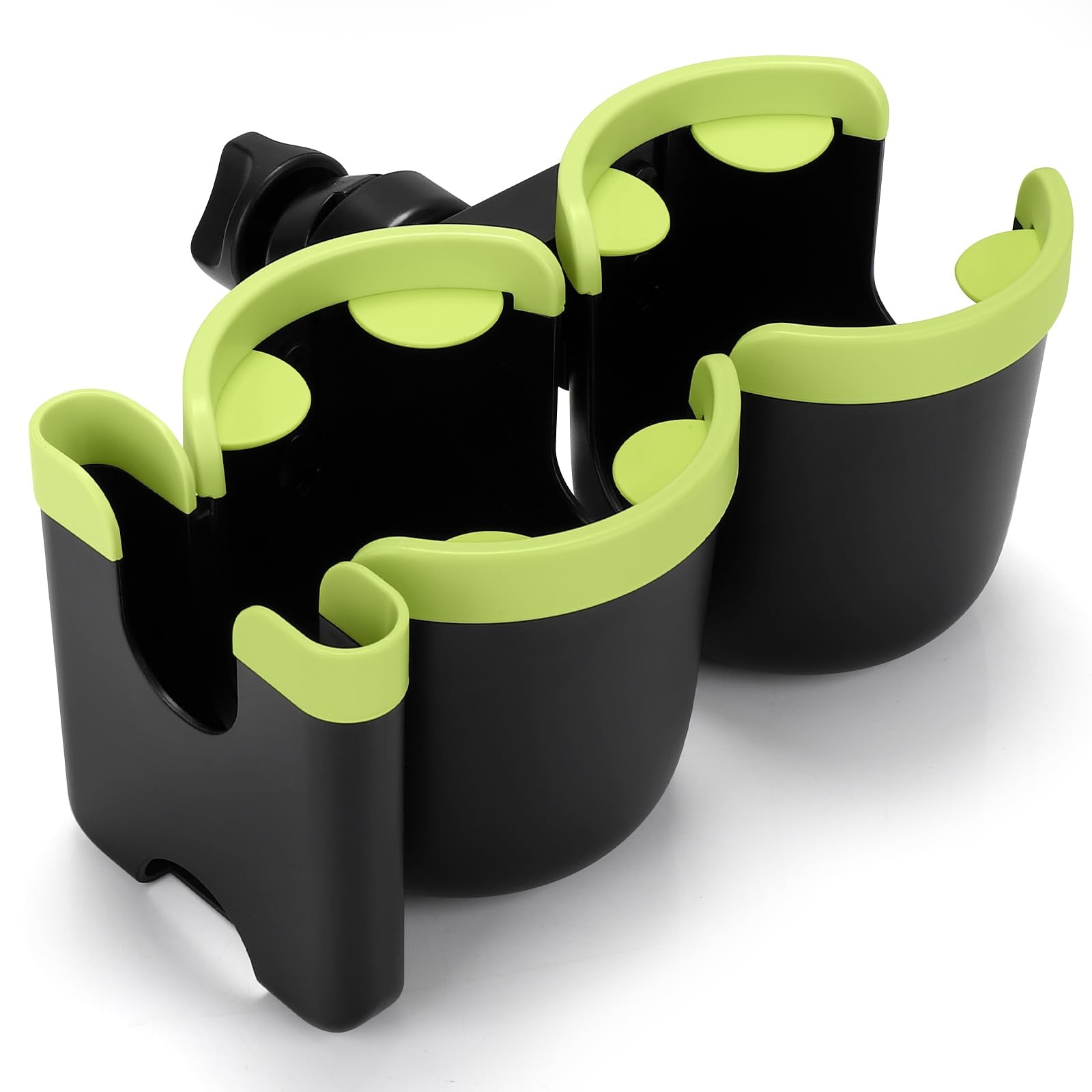 Accmor Stroller Cup Holder with Phone Holder, Bike Cup Holder, Universal Cup Holder for Uppababy Nuna Doona Strollers, 2-in-1 Cup Phone Holder for Stroller, Bike, Wheelchair, Walker, Scooter