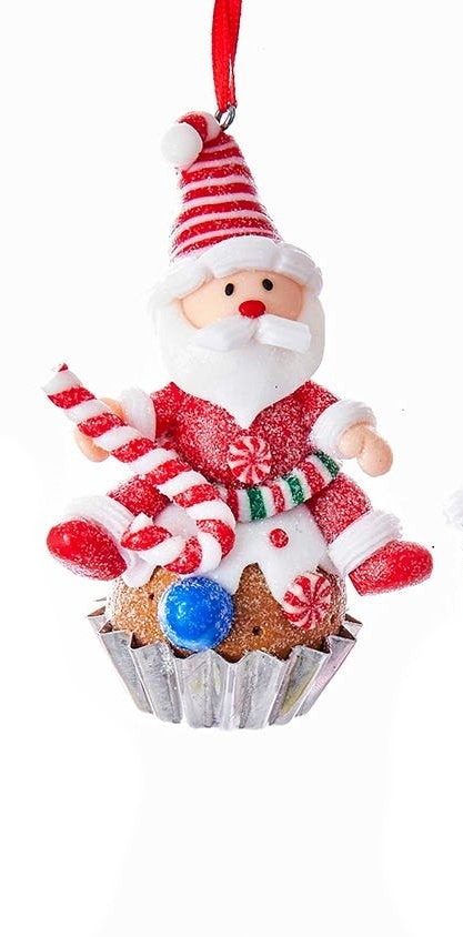 Gingerbread Cupcake Ornament - Gingerbread Man