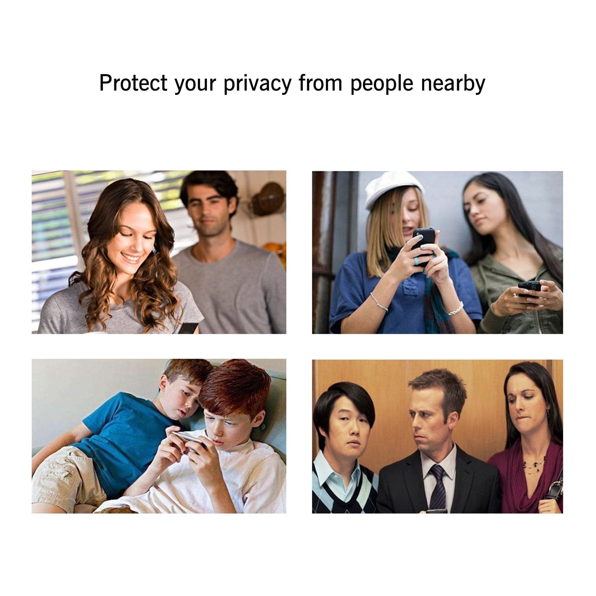 Ailun 3 Pack Privacy Screen Protector for iPhone 16 Pro Max [6.9 inch]+ 3 Pack Camera Lens Protector,Dynamic Island Compatible,Anti Spy Tempered Glass[9H Hardness]-HD