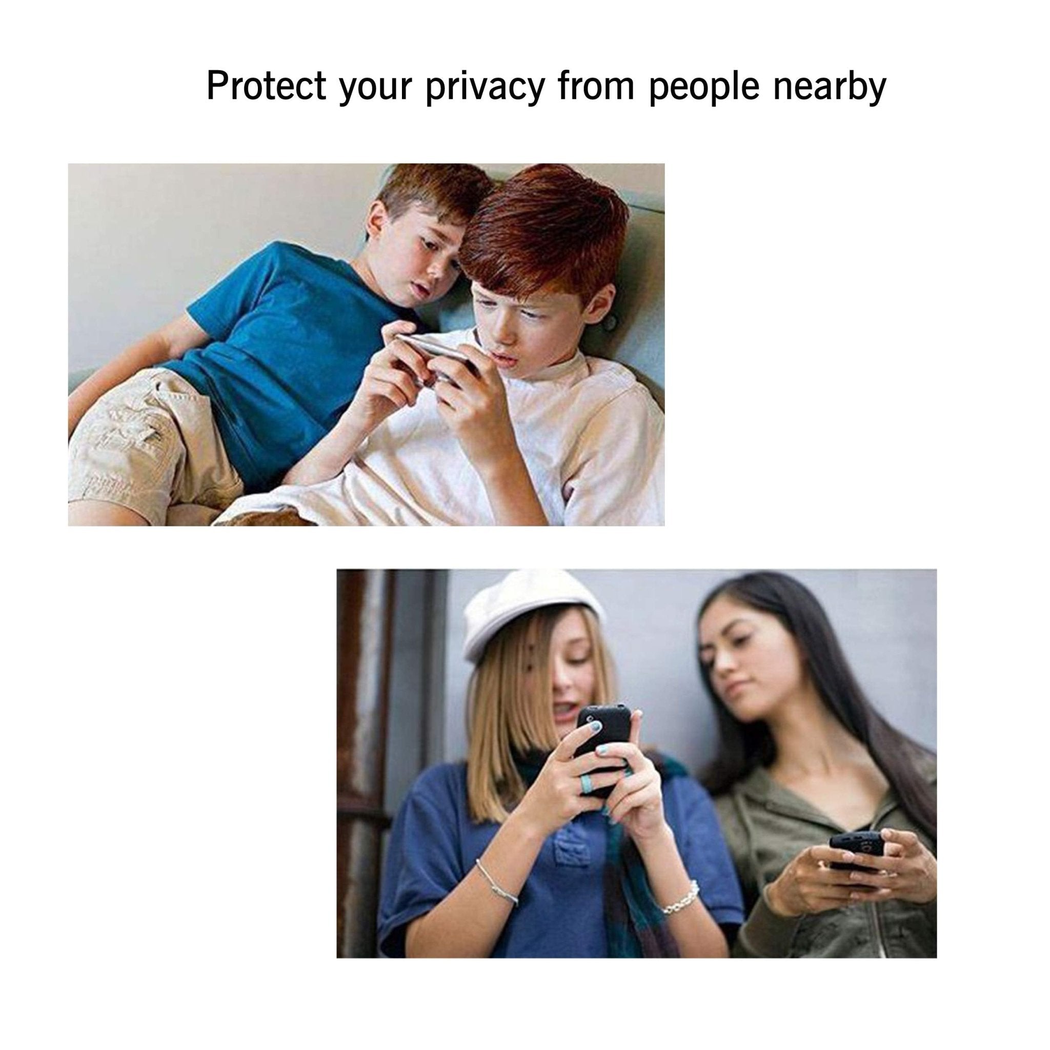 Ailun 3 Pack Privacy Screen Protector for iPhone 16 Pro Max [6.9 inch]+ 3 Pack Camera Lens Protector,Dynamic Island Compatible,Anti Spy Tempered Glass[9H Hardness]-HD