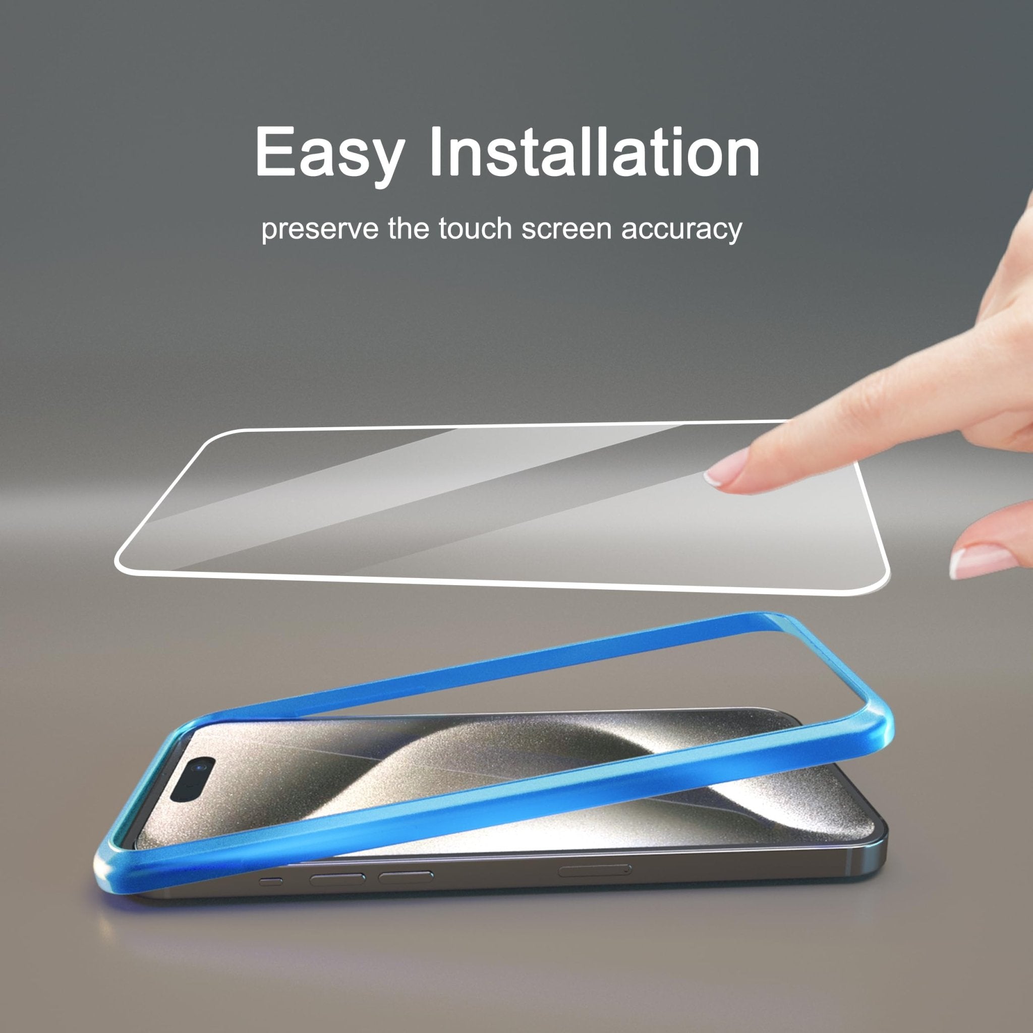 Ailun 3 Pack Screen Protector for iPhone 16 Pro Max [6.9 inch] + 3 Pack Camera Lens Protector with Installation Frame,Sensor Protection,Dynamic Island Compatible,Case Friendly Tempered Glass Film