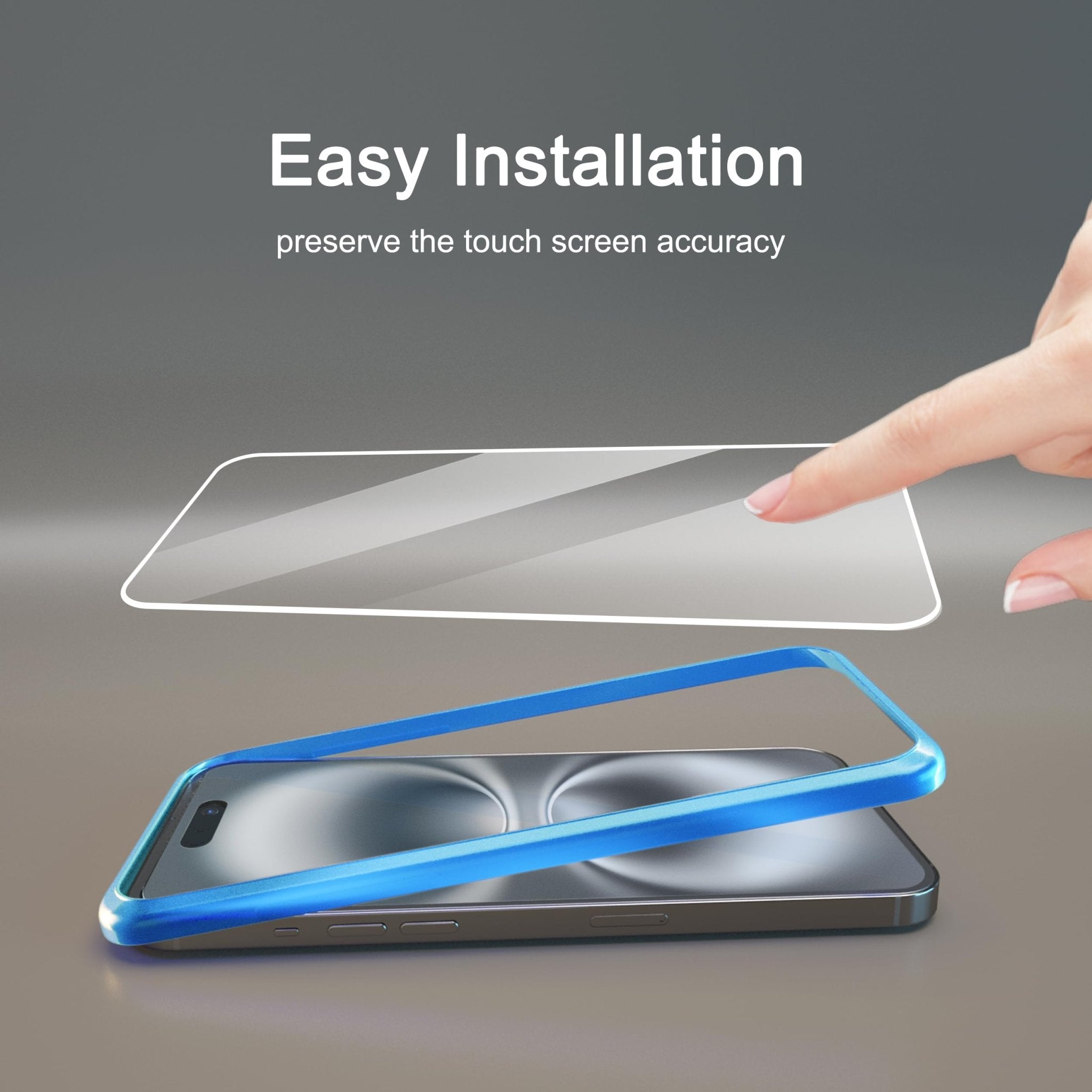 Ailun 3 Pack Screen Protector for iPhone 16 Pro Max [6.9 inch] + 3 Pack Camera Lens Protector with Installation Frame,Sensor Protection,Dynamic Island Compatible,Case Friendly Tempered Glass Film