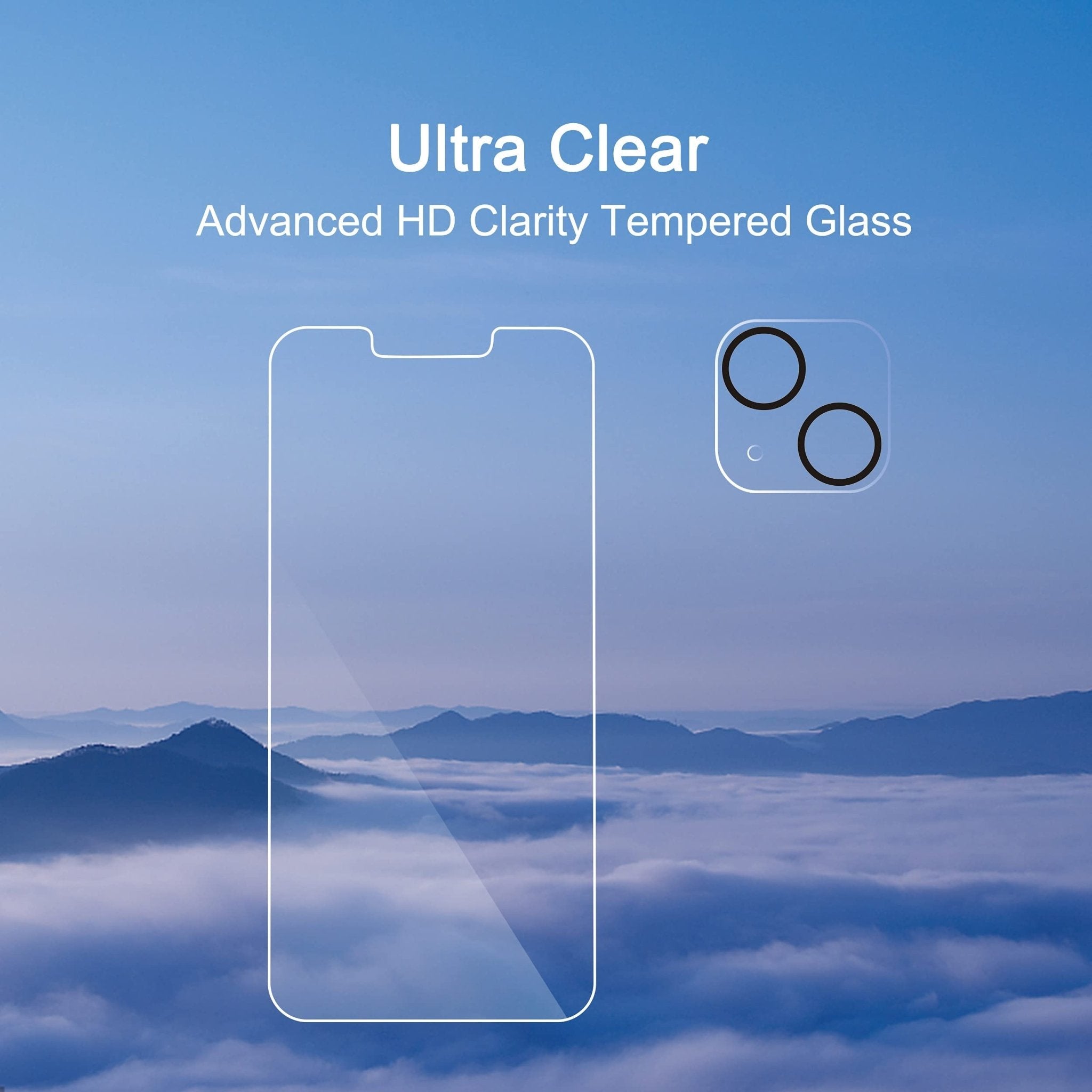 Ailun 3 Pack Screen Protector for iPhone 16 Pro Max [6.9 inch] + 3 Pack Camera Lens Protector with Installation Frame,Sensor Protection,Dynamic Island Compatible,Case Friendly Tempered Glass Film