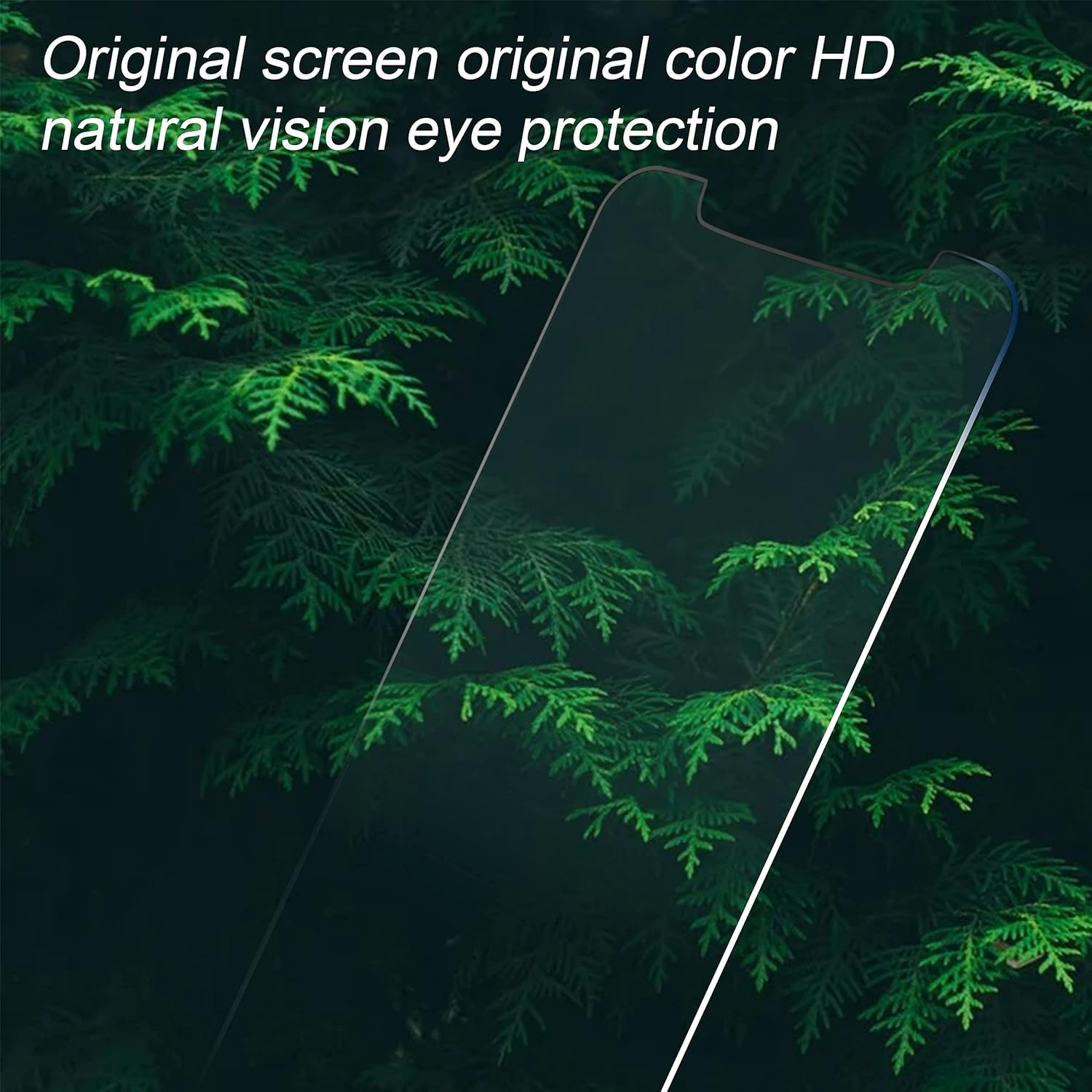 Ailun [Eye Protection] Anti Blue Light Screen Protector for iPhone 12 Pro Max 2 Pack [6.7 inch]+ 2 Pack Camera Lens Protector, Case Friendly Tempered Glass Film,[9H Hardness] - HD