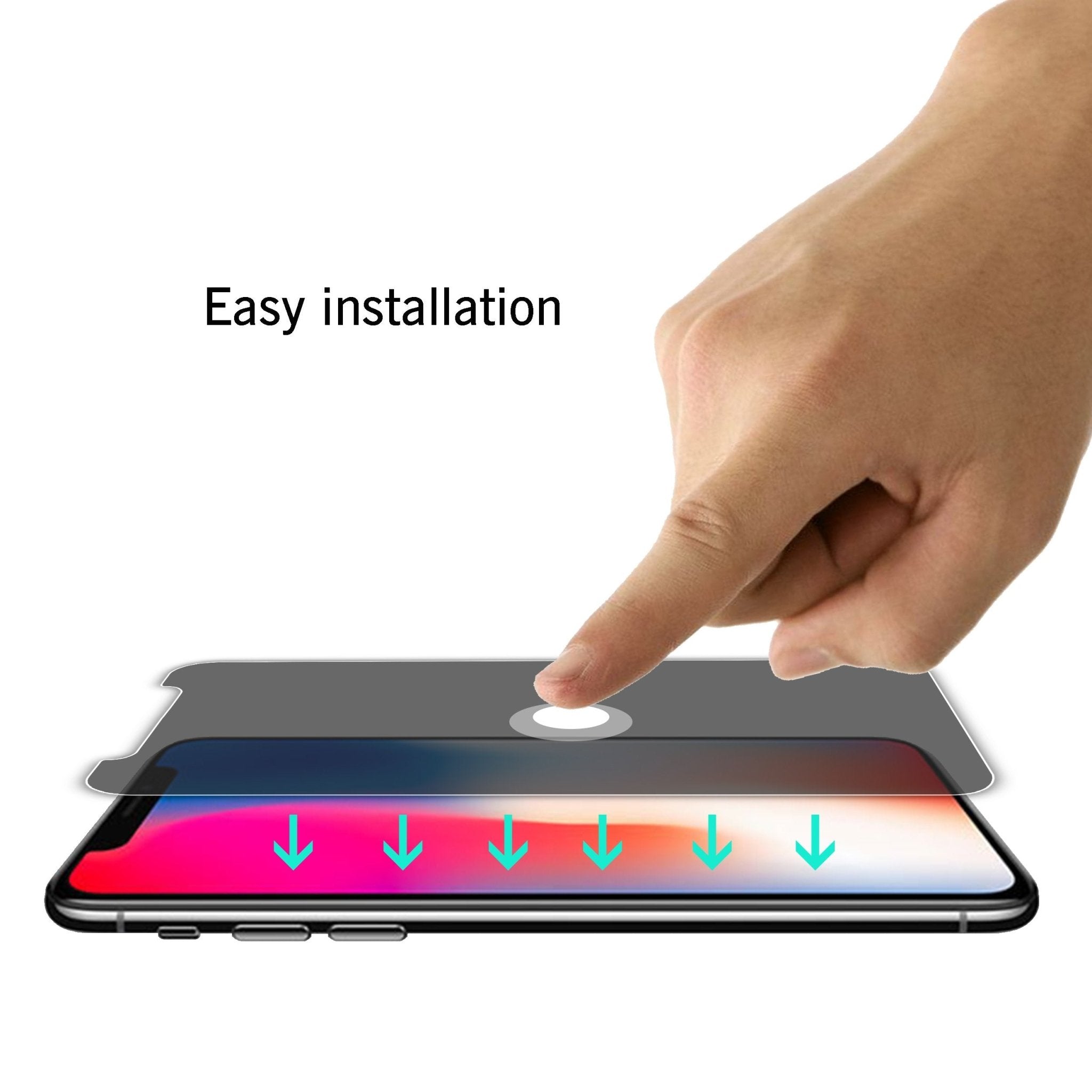 Ailun Privacy Screen Protector for iPhone 16e / iPhone 14 / iPhone 13 / iPhone 13 Pro [6.1 Inch] 2 Pack Anti Spy Private Tempered Glass Anti-Scratch Case Friendly [Not for iPhone 16 6.1 Inch]