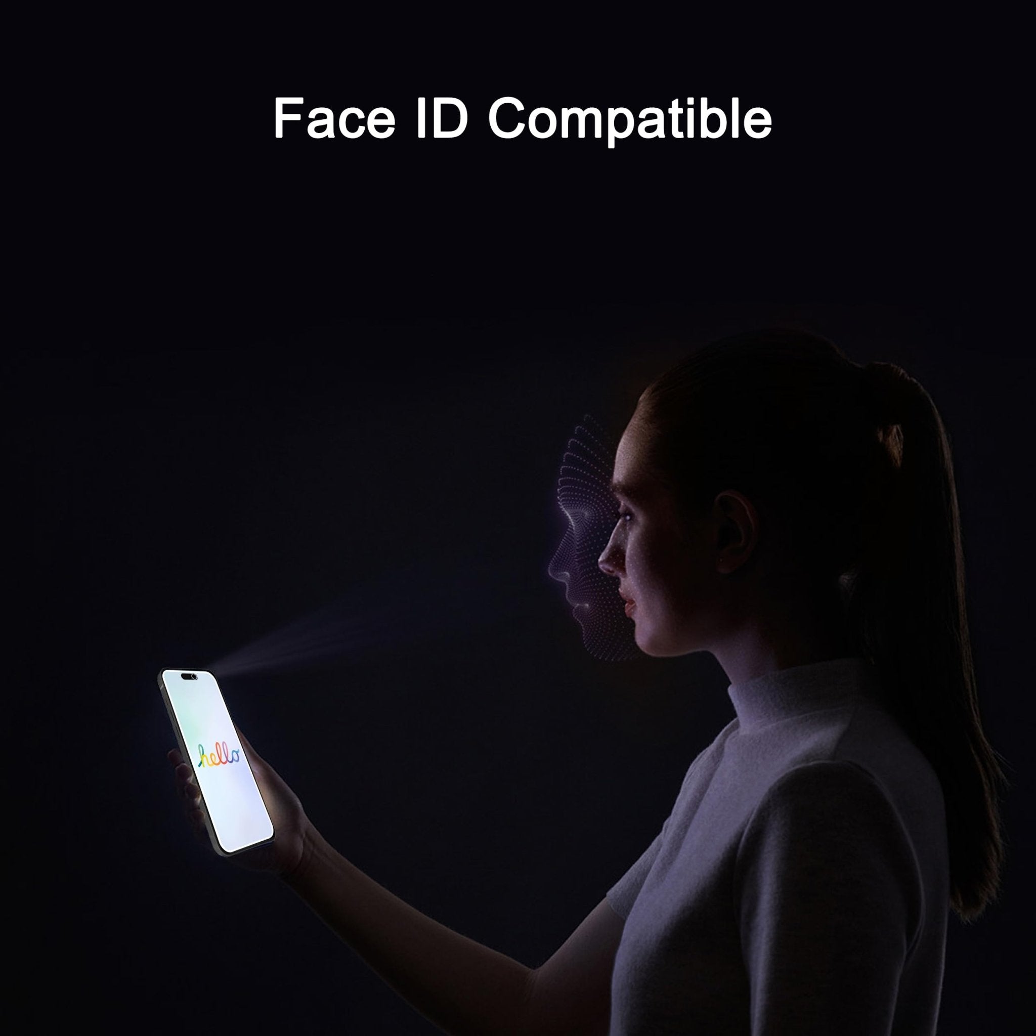 Ailun Privacy Screen Protector for iPhone 16e / iPhone 14 / iPhone 13 / iPhone 13 Pro [6.1 Inch] 2 Pack Anti Spy Private Tempered Glass Anti-Scratch Case Friendly [Not for iPhone 16 6.1 Inch]