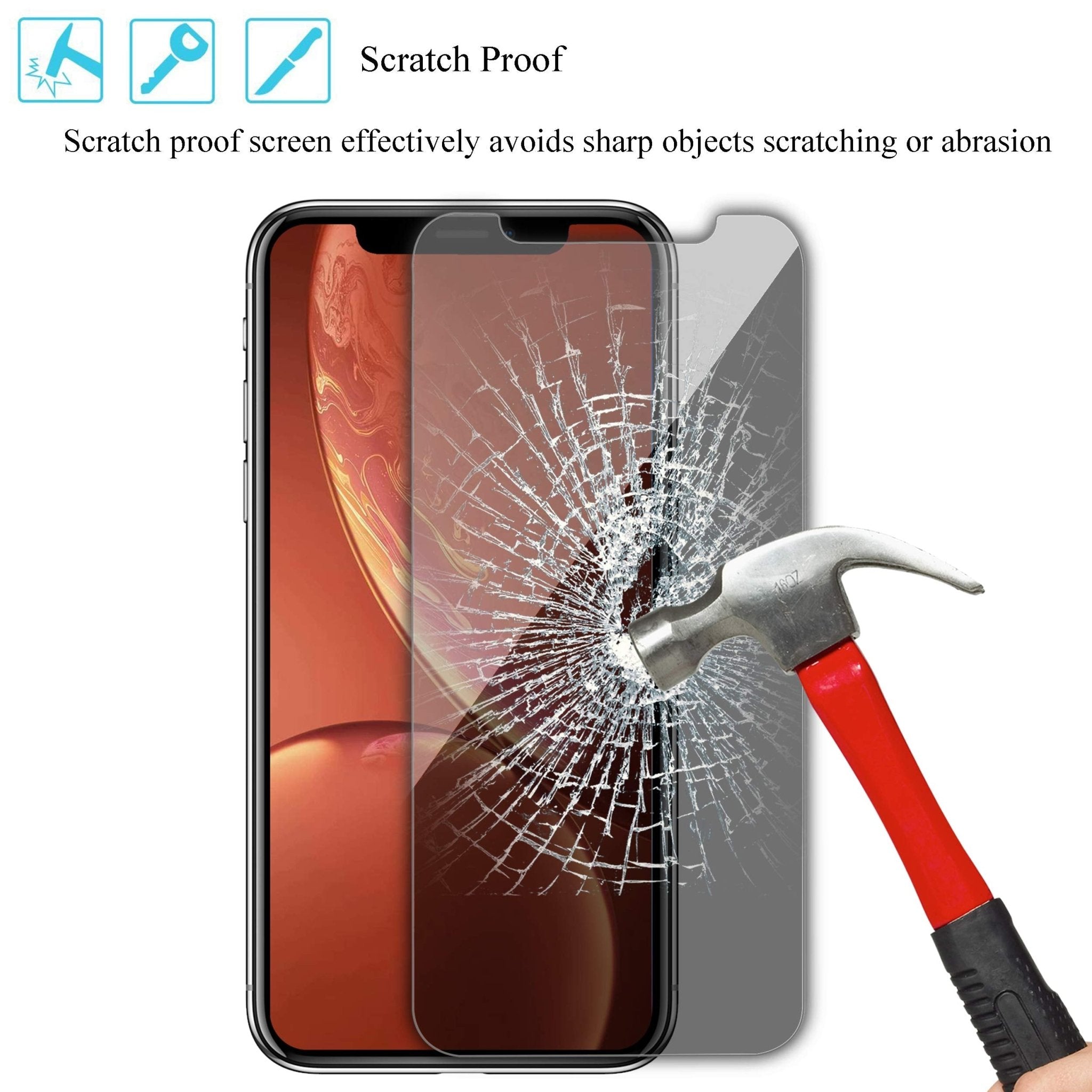 Ailun Privacy Screen Protector for iPhone 16e / iPhone 14 / iPhone 13 / iPhone 13 Pro [6.1 Inch] 2 Pack Anti Spy Private Tempered Glass Anti-Scratch Case Friendly [Not for iPhone 16 6.1 Inch]