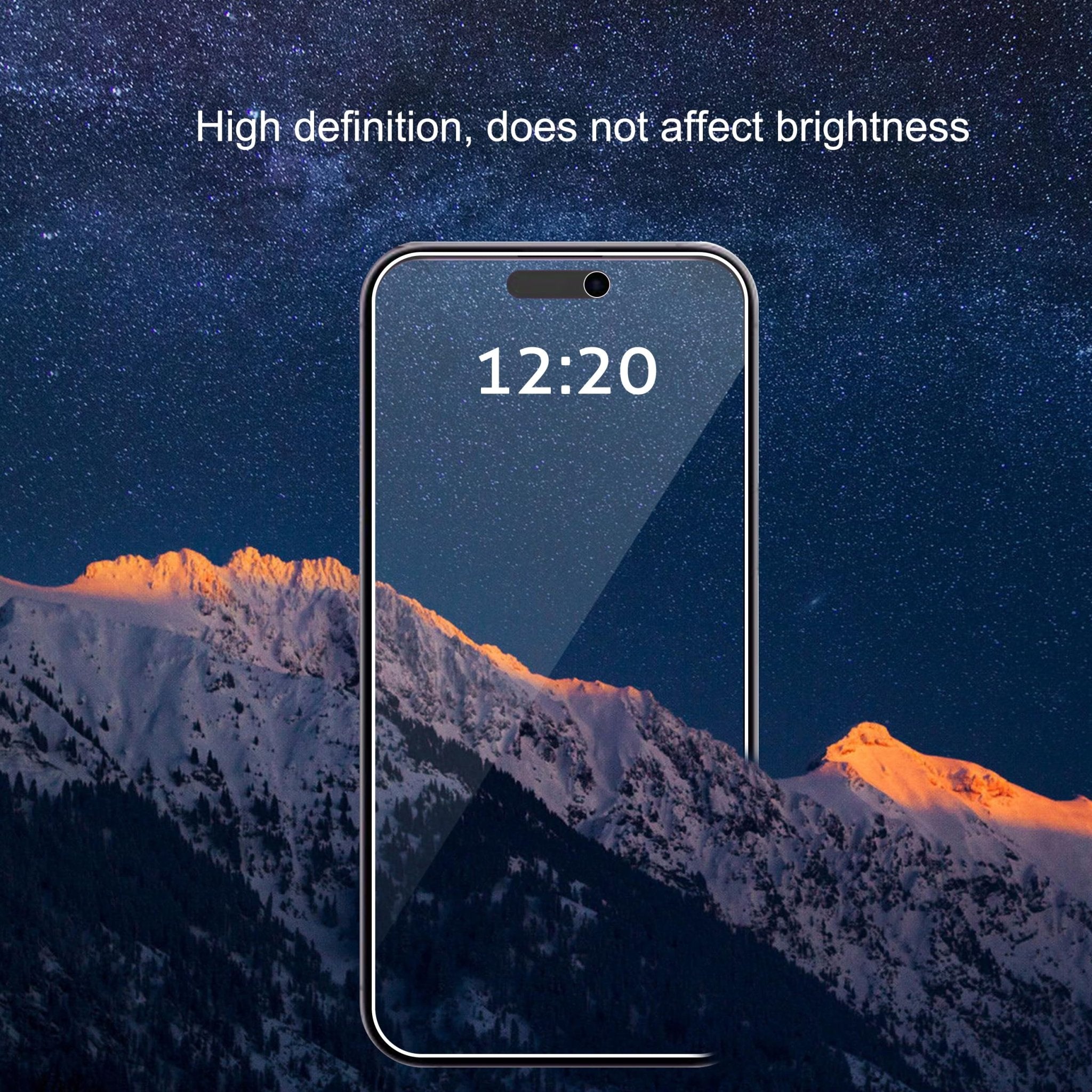 Ailun Privacy Screen Protector for iPhone 16e / iPhone 14 / iPhone 13 / iPhone 13 Pro [6.1 Inch] 2 Pack Anti Spy Private Tempered Glass Anti-Scratch Case Friendly [Not for iPhone 16 6.1 Inch]