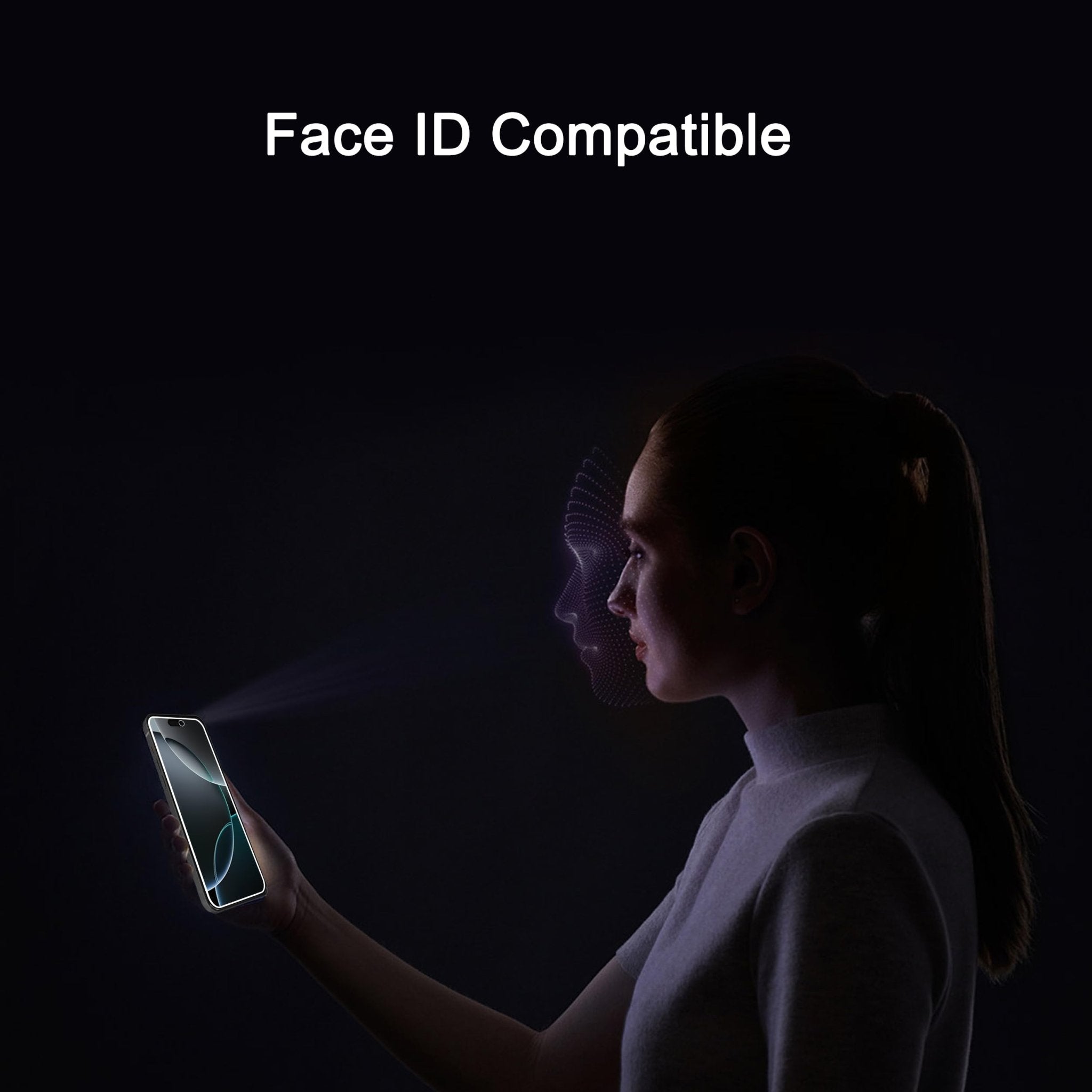 Ailun Privacy Screen Protector for iPhone 16e / iPhone 14 / iPhone 13 / iPhone 13 Pro [6.1 Inch] 2 Pack Anti Spy Private Tempered Glass Anti-Scratch Case Friendly [Not for iPhone 16 6.1 Inch]