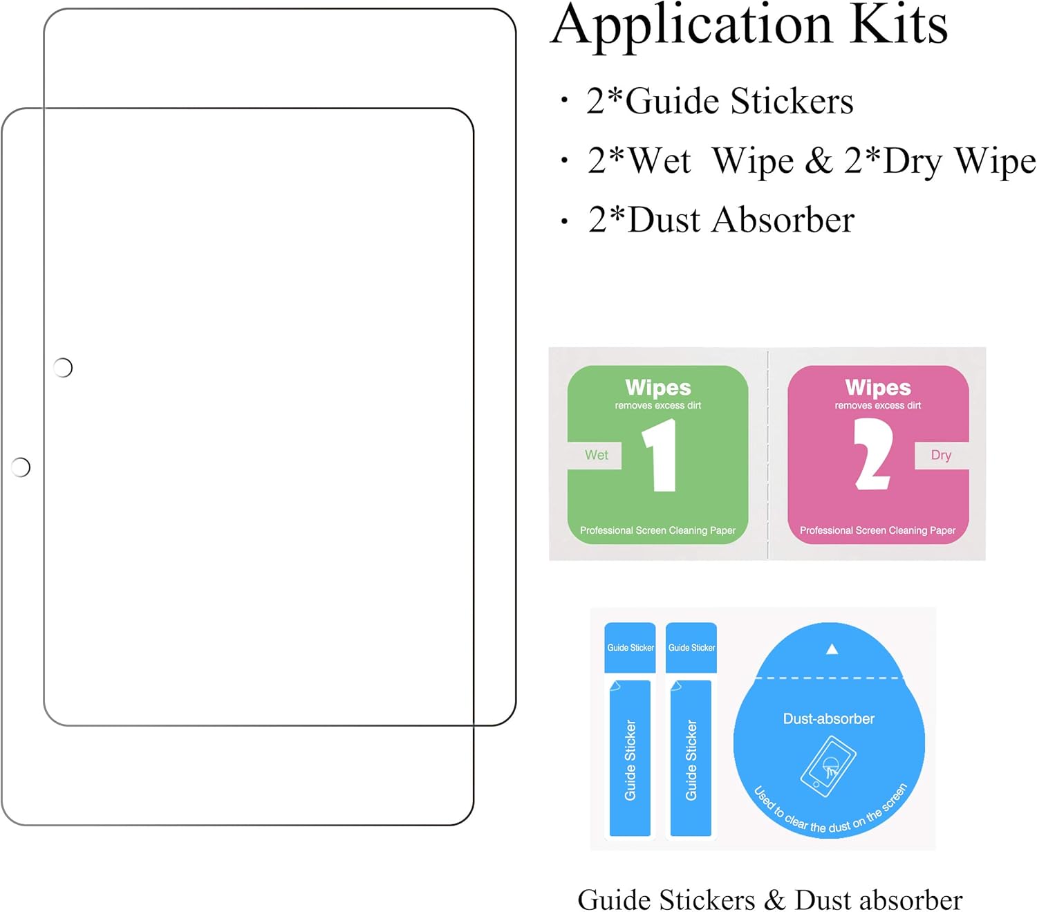 Ailun Screen Protector for Amazon Kindle Fire HD 8/8 Plus/Kids [8 inch] 2022&2020 Released - 0.33mm Tempered Glass, Ultra Clear, Anti-Scratch, Case Friendly